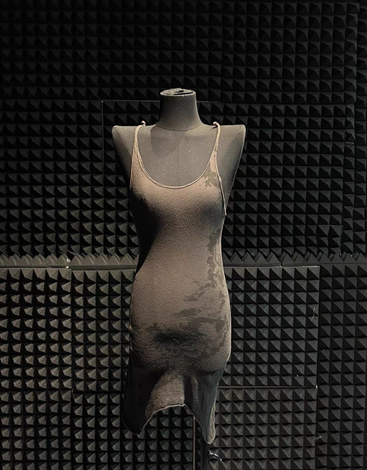 Other japanese brand sheer asymmetrical racerback tank dress Size XS / US 0-2 / IT 36-38 - 2 Thumbnail