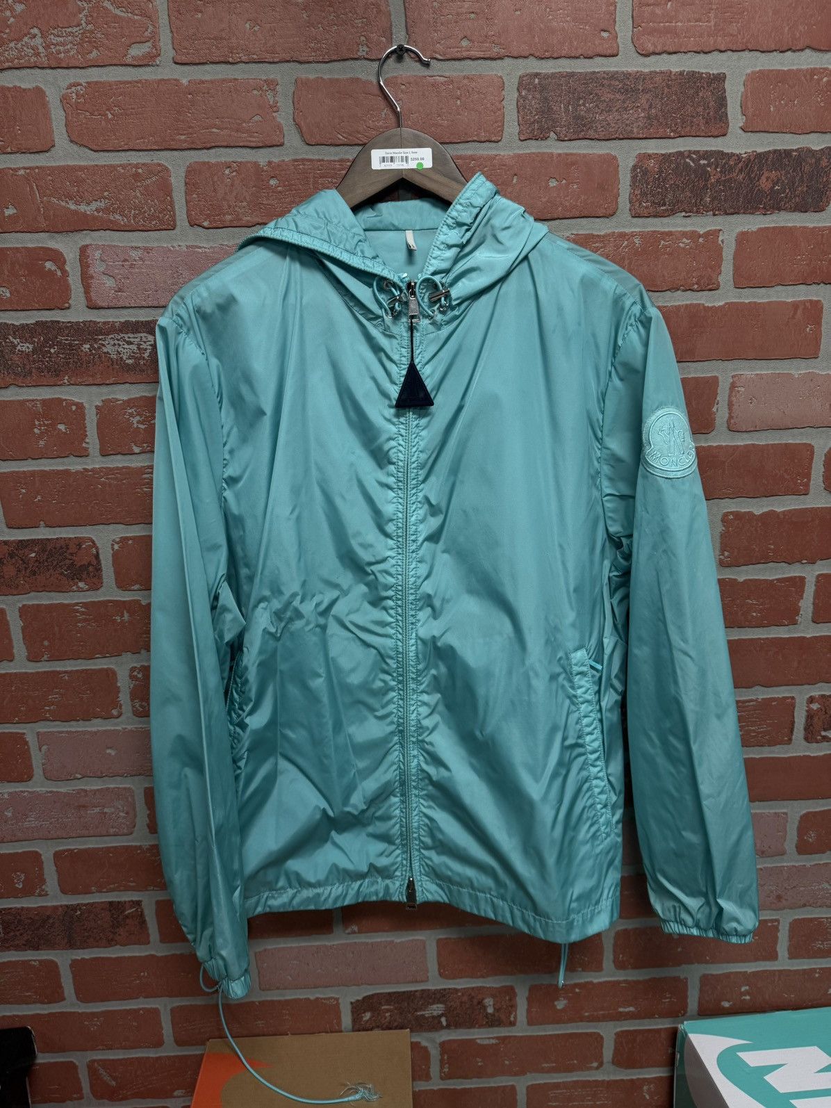 Moncler Moncler Windbreaker Jacket Blue Size (3) Size US S / EU 44-46 / 1 - 1 Thumbnail