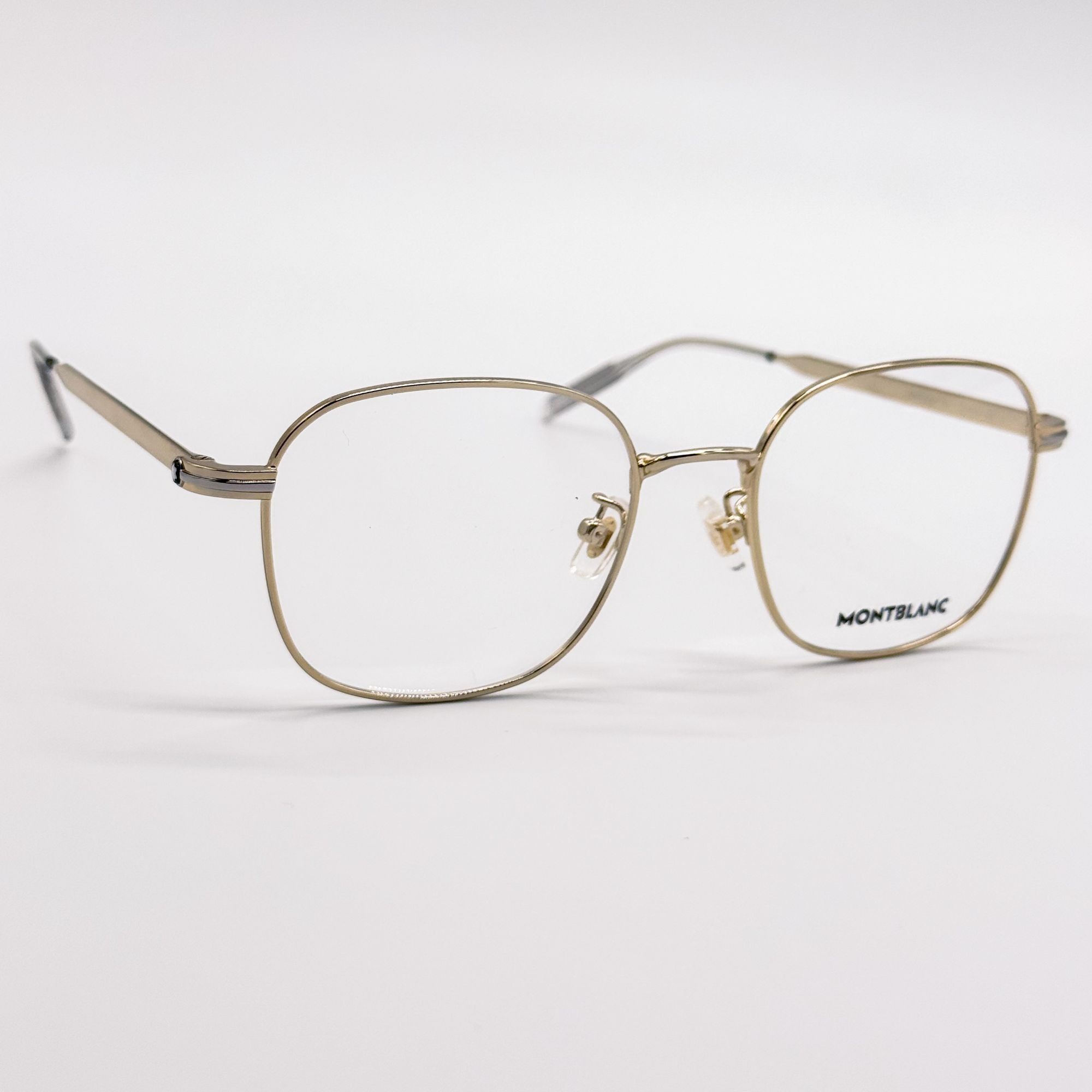 Montblanc NEW MONTBLANC EYEGLASSES MB0238OK 001 GOLD MEN EYEWEAR Size ONE SIZE - 4 Thumbnail