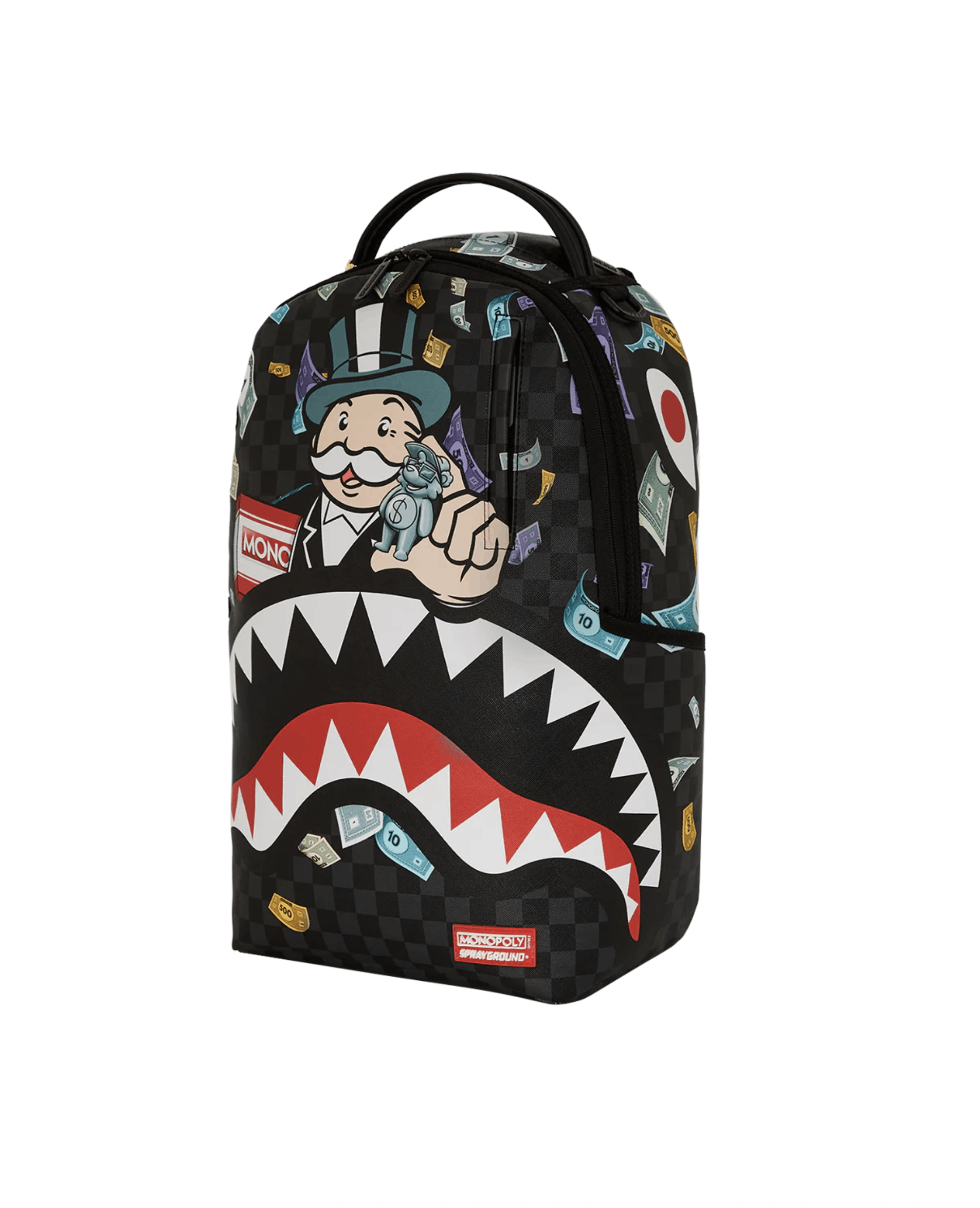 Sprayground Sprayground Monopoly Shark Rich Backpack Size ONE SIZE - 4 Thumbnail