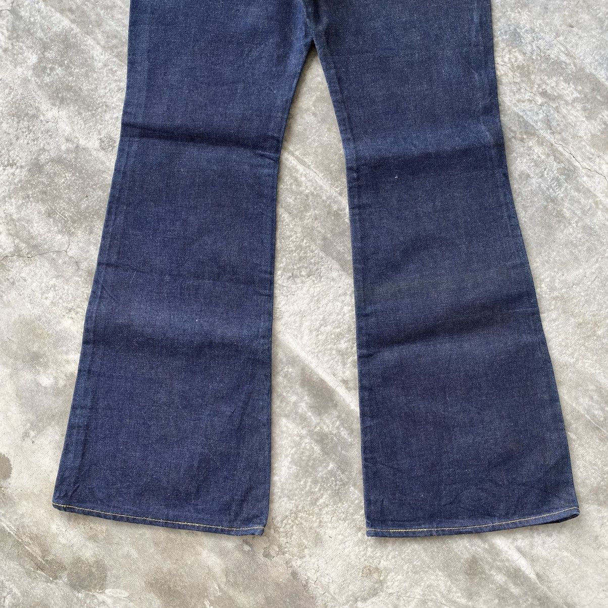 If Six Was Nine × Japanese Brand × Le Grande Bleu (L.G.B.) Vintage BIGSTONE Super Flared Denim w31 Size US 31 - 7 Thumbnail