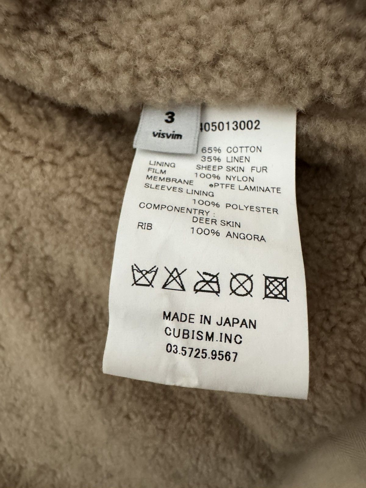 Visvim Visvim Deckhand Jkt N.D. (Lt Mud Shearling) Size US L / EU 52-54 / 3 - 11 Thumbnail