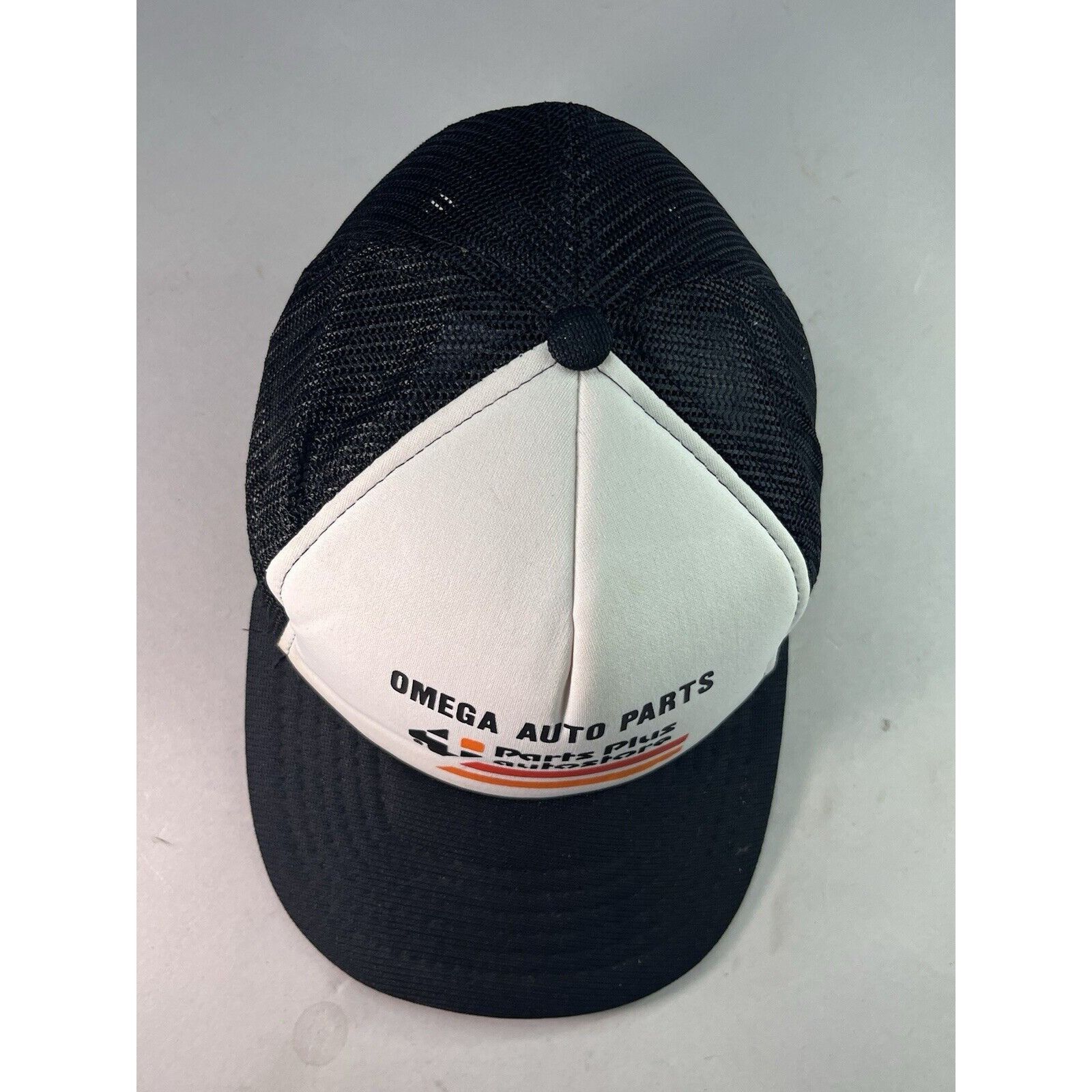 Yupong Omega Auto Parts Mesh Snap Back Foam Trucker Hat Cap Vintage Size ONE SIZE - 2 Thumbnail