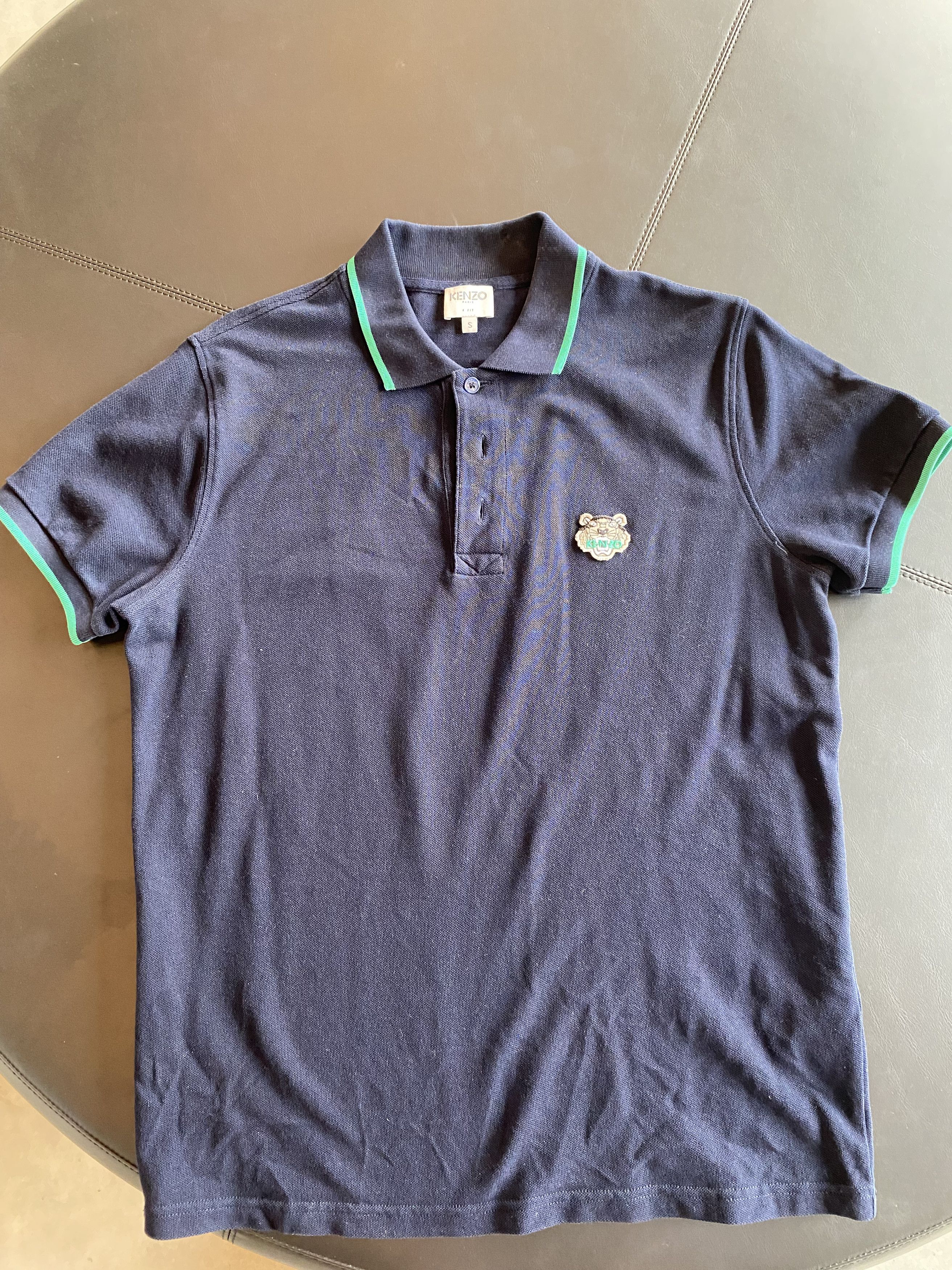 Kenzo Kenzo Navy Small Tiger Logo Size US S / EU 44-46 / 1 - 1 Thumbnail