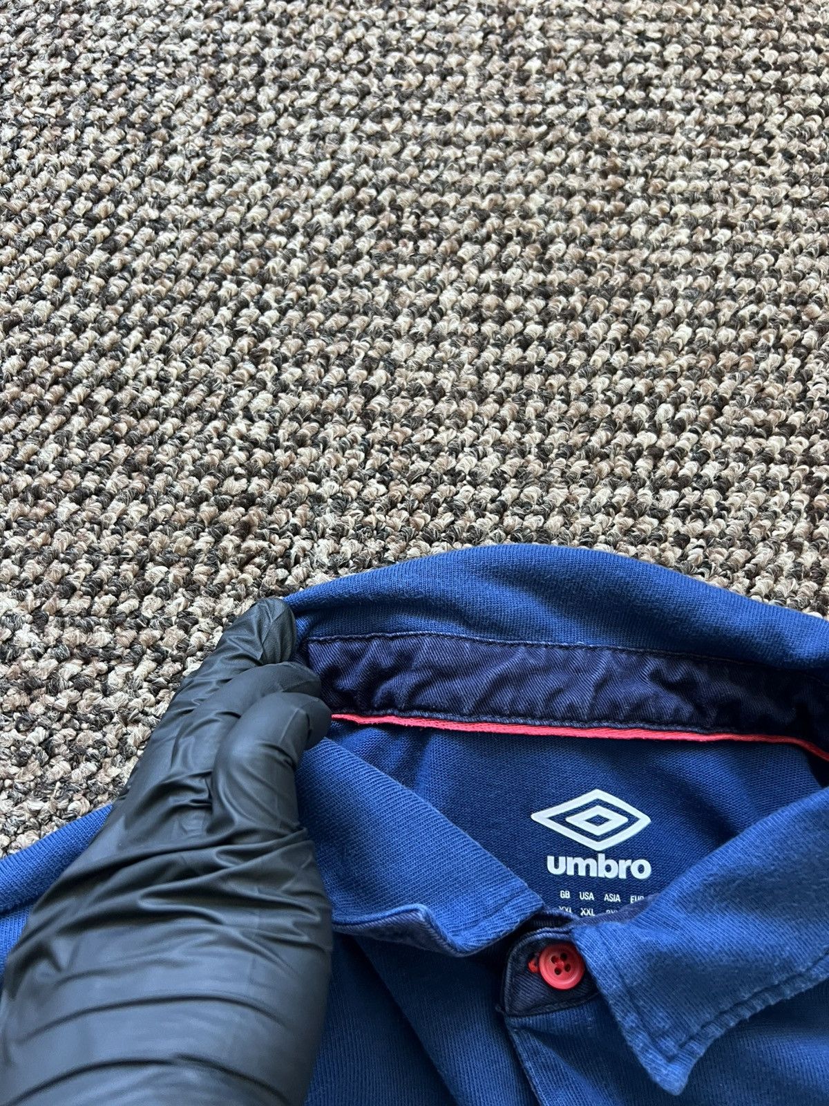 Umbro Umbro England League 02 Rugby Jersey Shirt Size US XXL / EU 58 / 5 - 10 Thumbnail