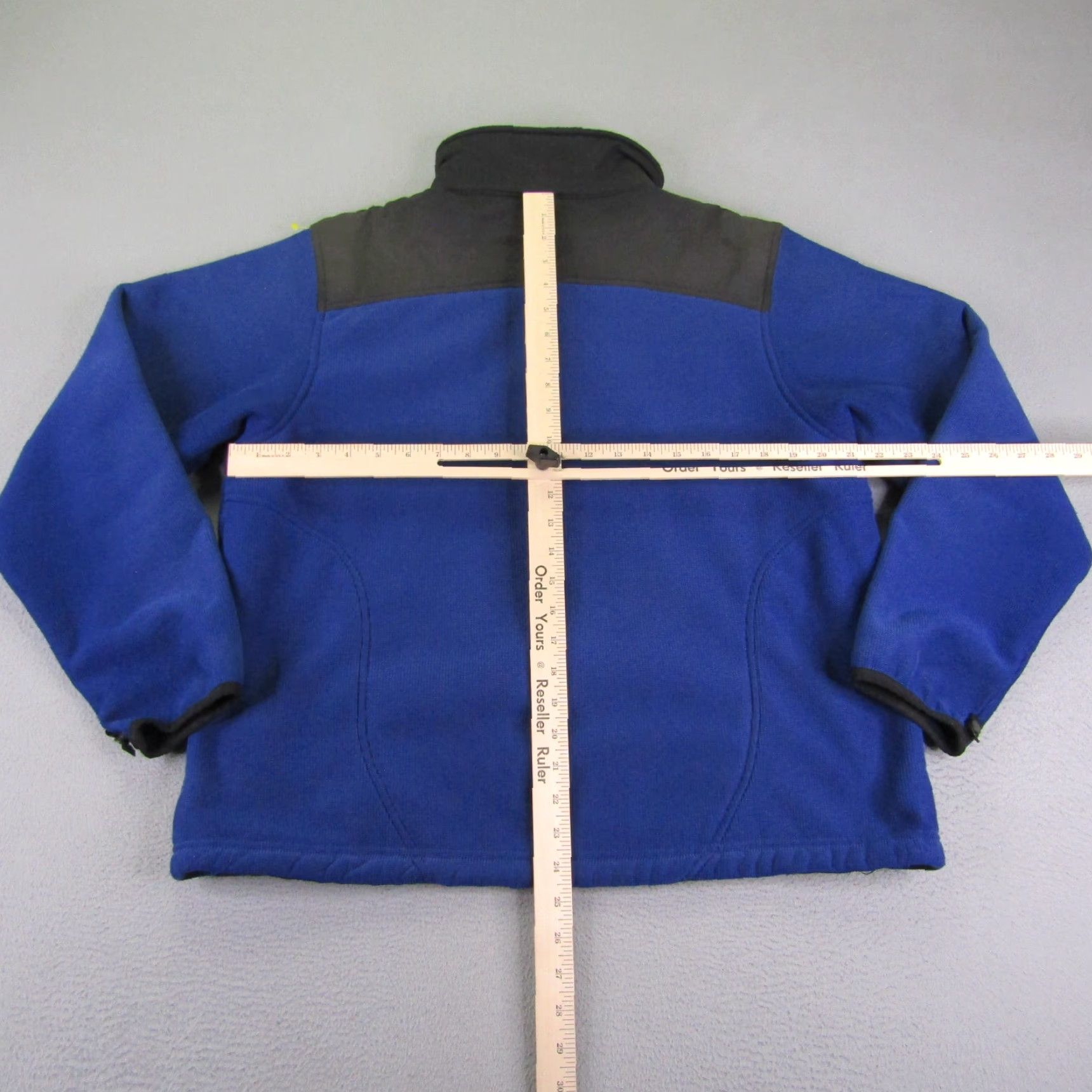 Vintage VINTAGE LL Bean Jacket Womens Large Blue Black Wind Pro Full Zip Sweater Coat Outdoors Size L / US 10 / IT 46 - 5 Thumbnail