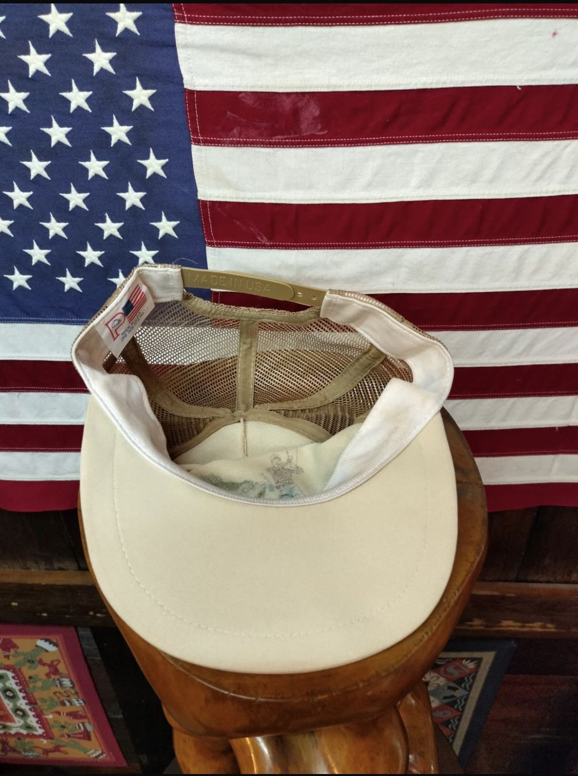 Vintage Vintage Fisherman Strapback Hat Trucker Cap Size ONE SIZE - 6 Thumbnail