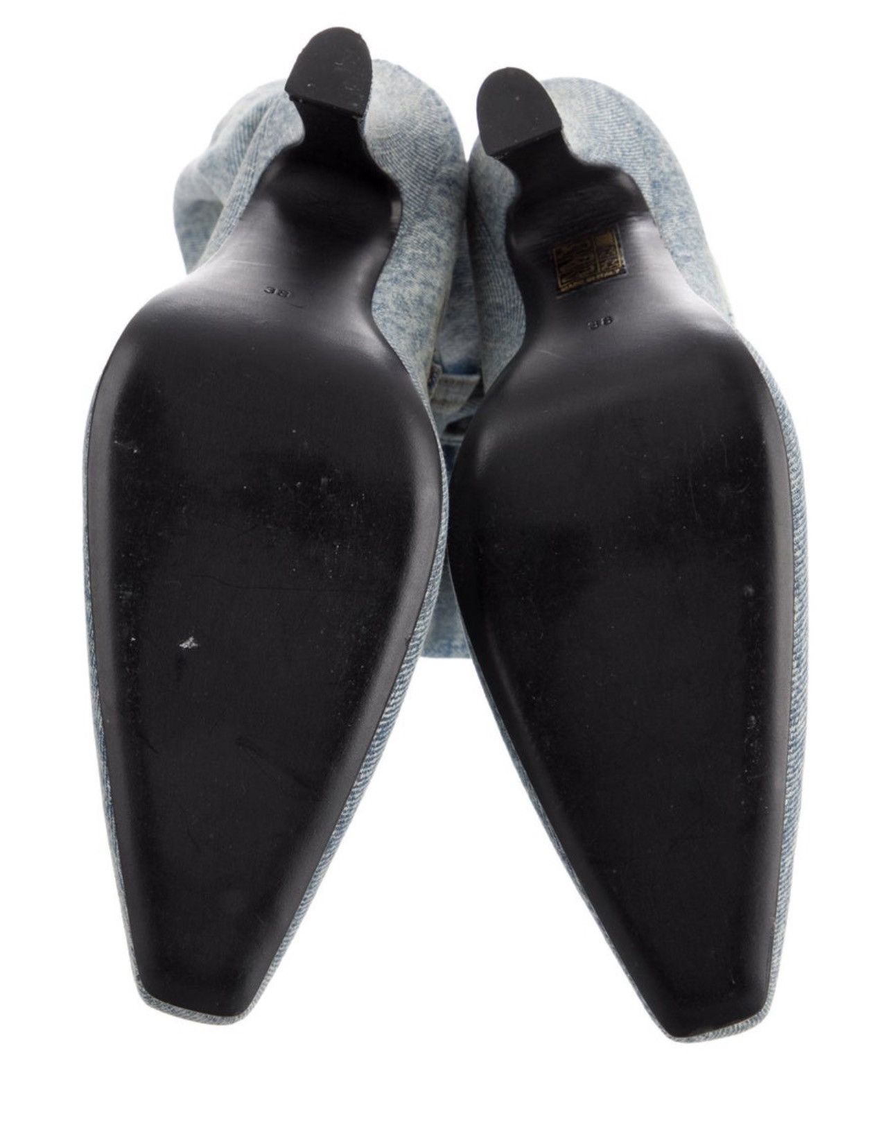 Balenciaga Balenciaga Denim Jeans Pantaboots Size US 8 / IT 38 - 4 Thumbnail