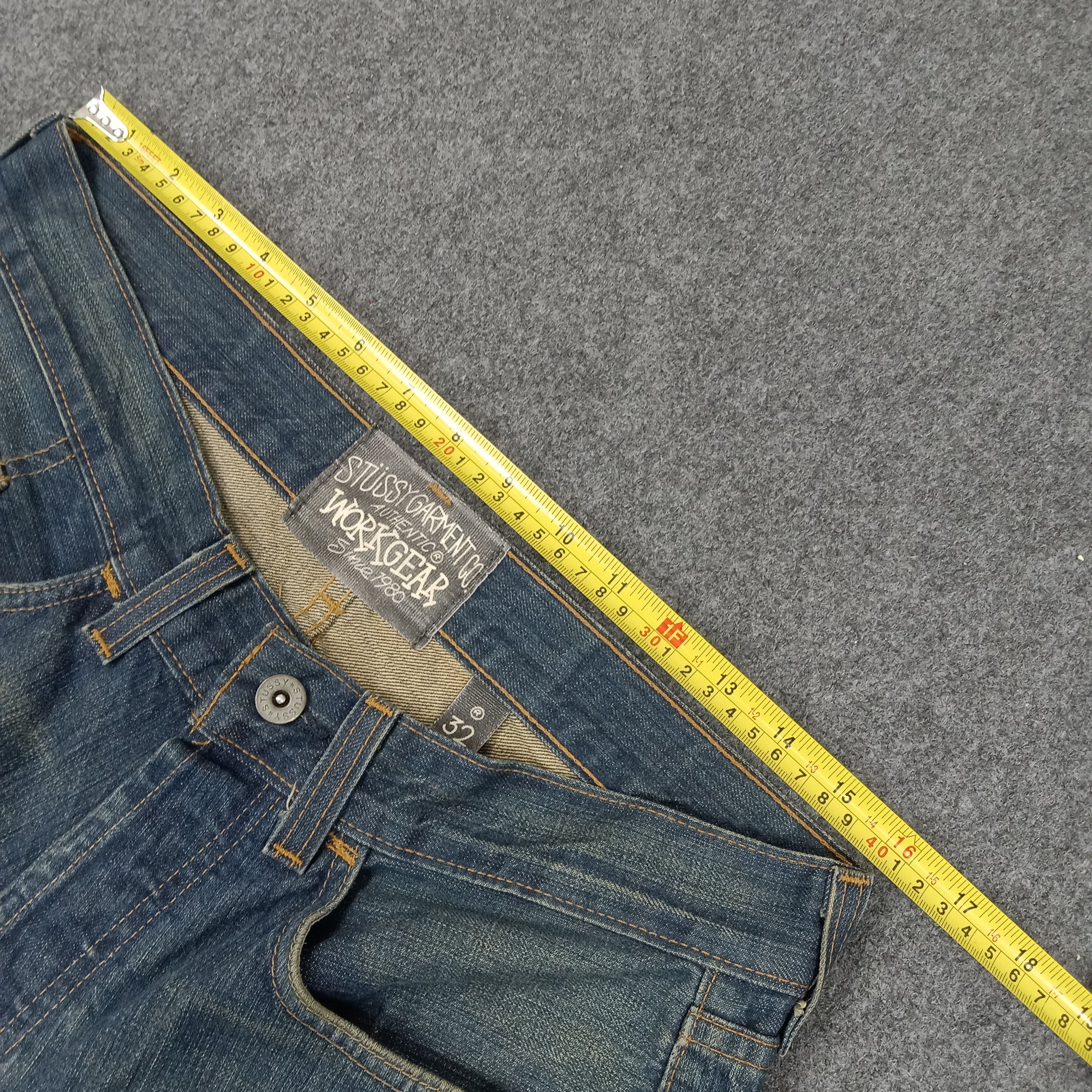 Stussy Stussy American Streetwear Style Baggy Denim Jeans C235N16 Size US 32 / EU 48 - 11 Thumbnail