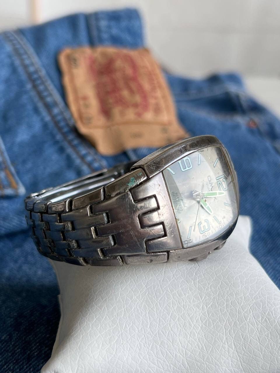 Japanese Brand × Vintage Vintage Japanese style futuristic Watch Bubble Glass OMAX Size ONE SIZE - 3 Thumbnail