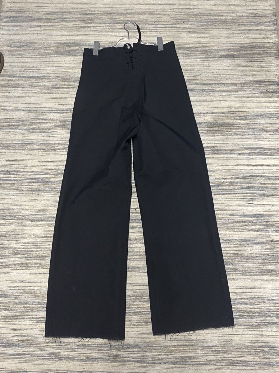 Other AUTHENTIC 1960s Navy Surplus Wide Leg Trousers Size US 31 - 2 Thumbnail