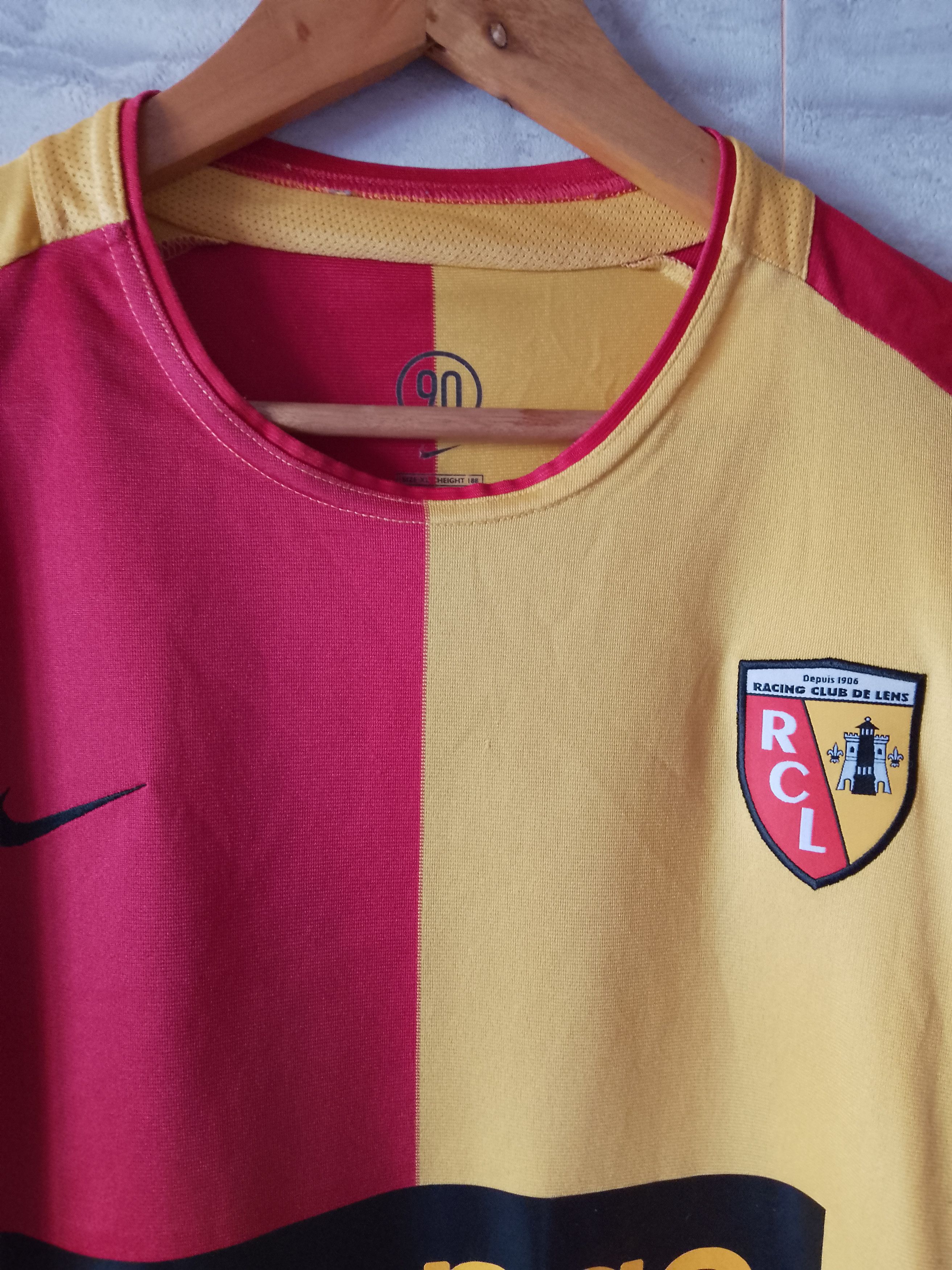 Nike Vintage RC Lens Football Jersey 2004-2005 - Nike - Size XL Size US XL / EU 56 / 4 - 3 Thumbnail