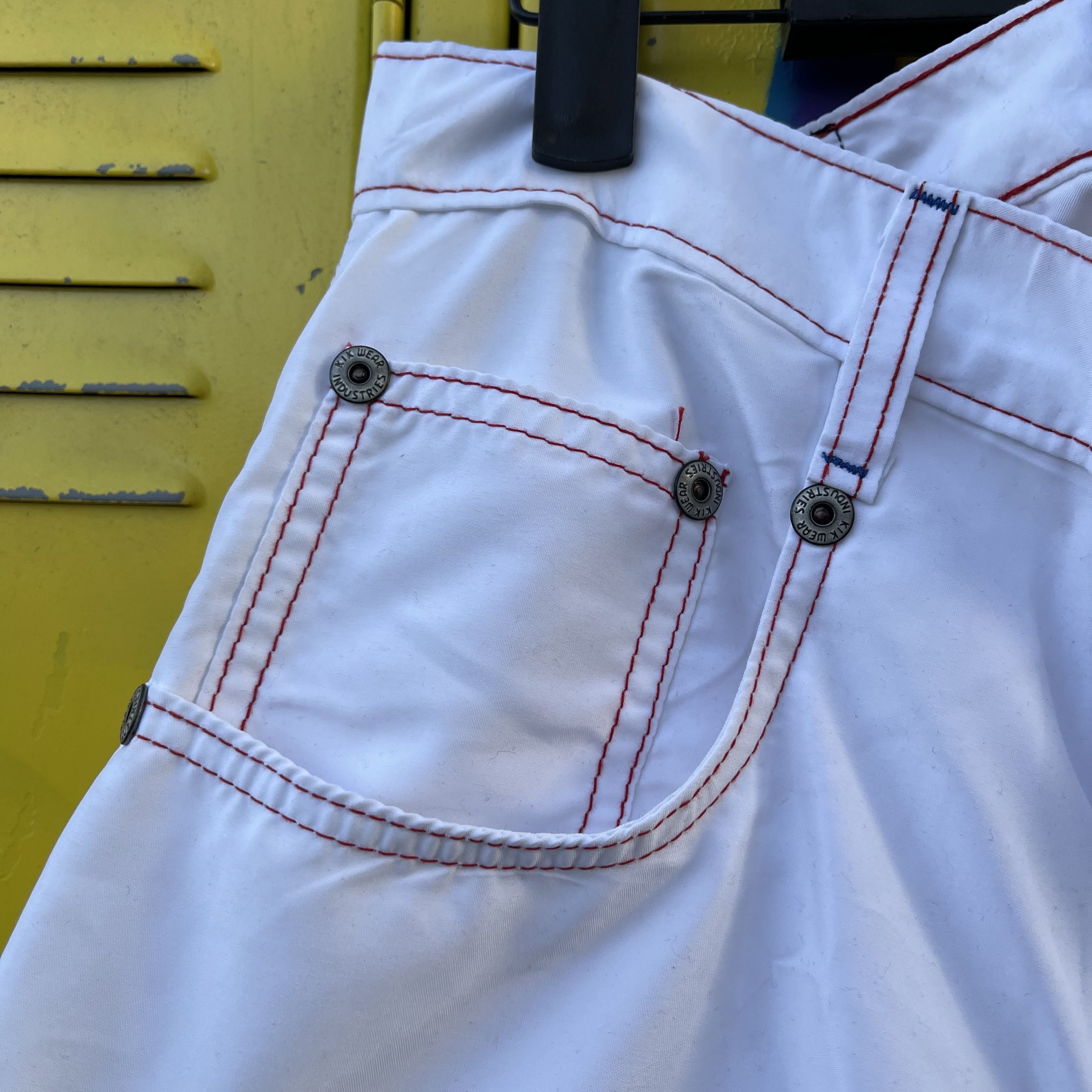 Vintage Y2K Kik Wear Since 1991 Los Angeles Tactical Cargo Pants Size US 30 / EU 46 - 6 Thumbnail
