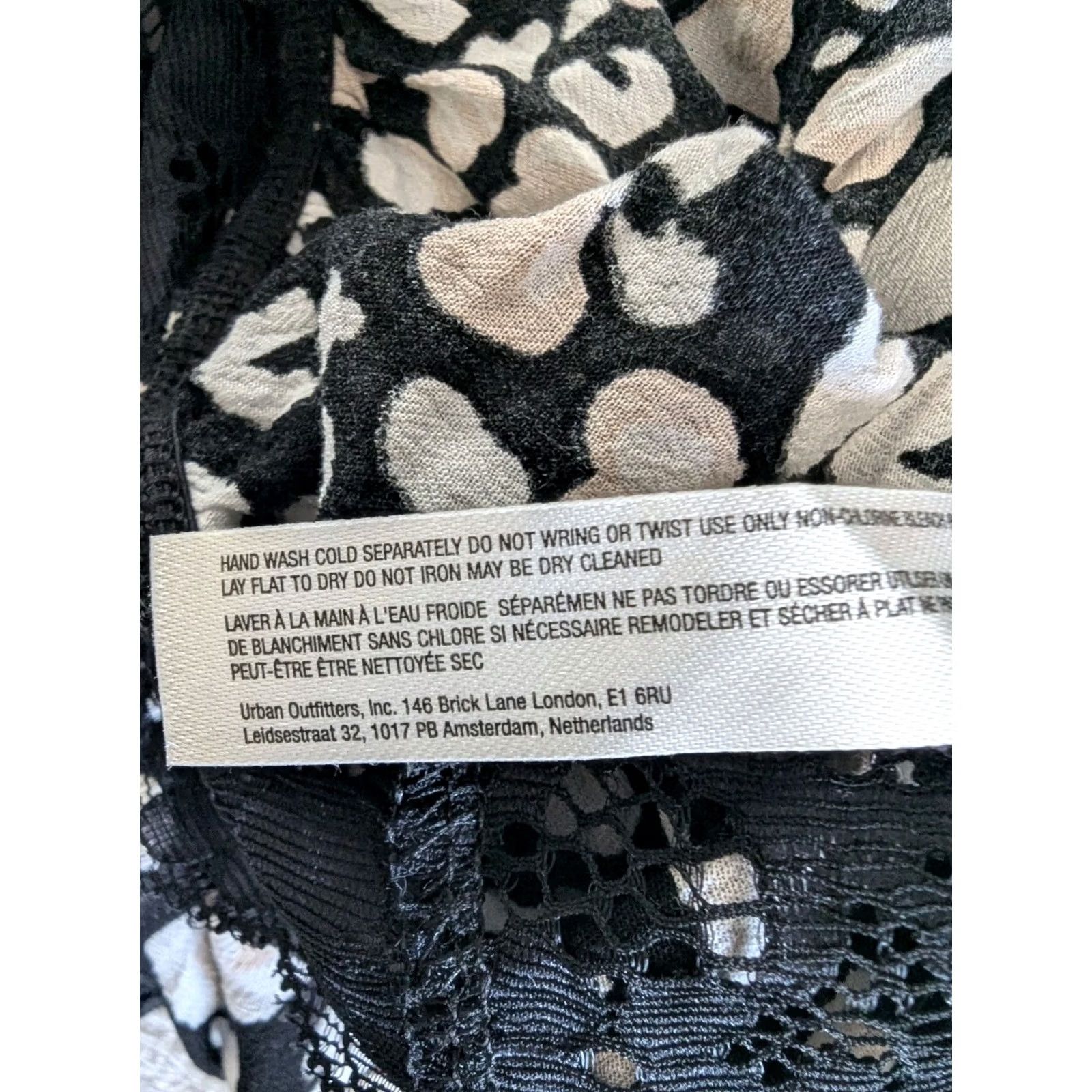 Free People Free People Leopard Bodysuit Size M Tie Straps V-Neck Sleeveless Lace Multicolor Women M Clothes Shirt Bodysuit Size M / US 6-8 / IT 42-44 - 6 Thumbnail