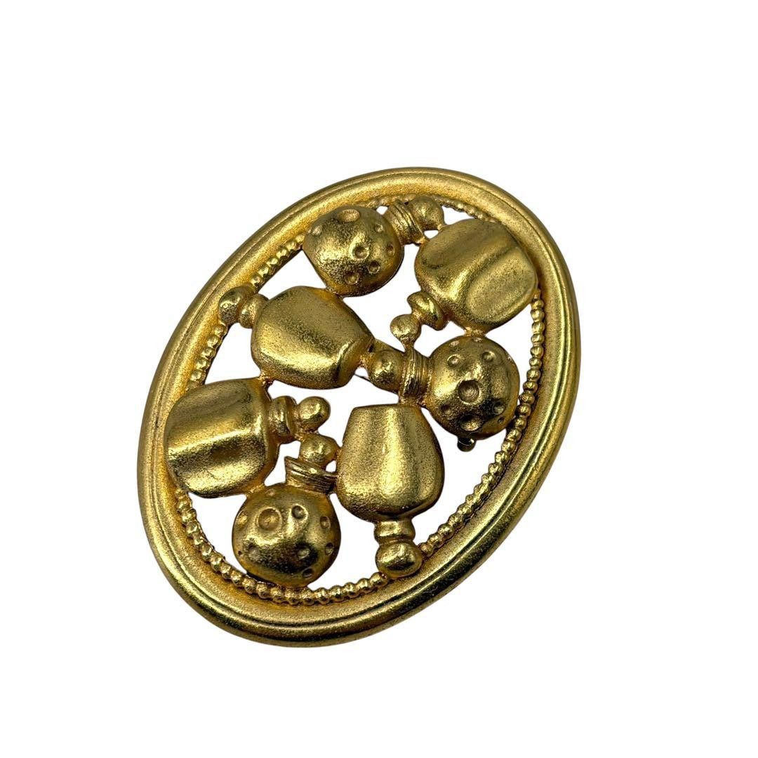 Dior Dior Christian Dior Perfume Motif Brooch Metal Brooch DUTY FREE for USA Size ONE SIZE - 1 Thumbnail