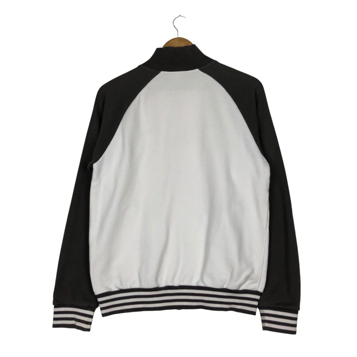 Adidas × Vintage Adidas 90s Long Sleeve Three Stripe Vintage Sweater Size US S / EU 44-46 / 1 - 7 Thumbnail