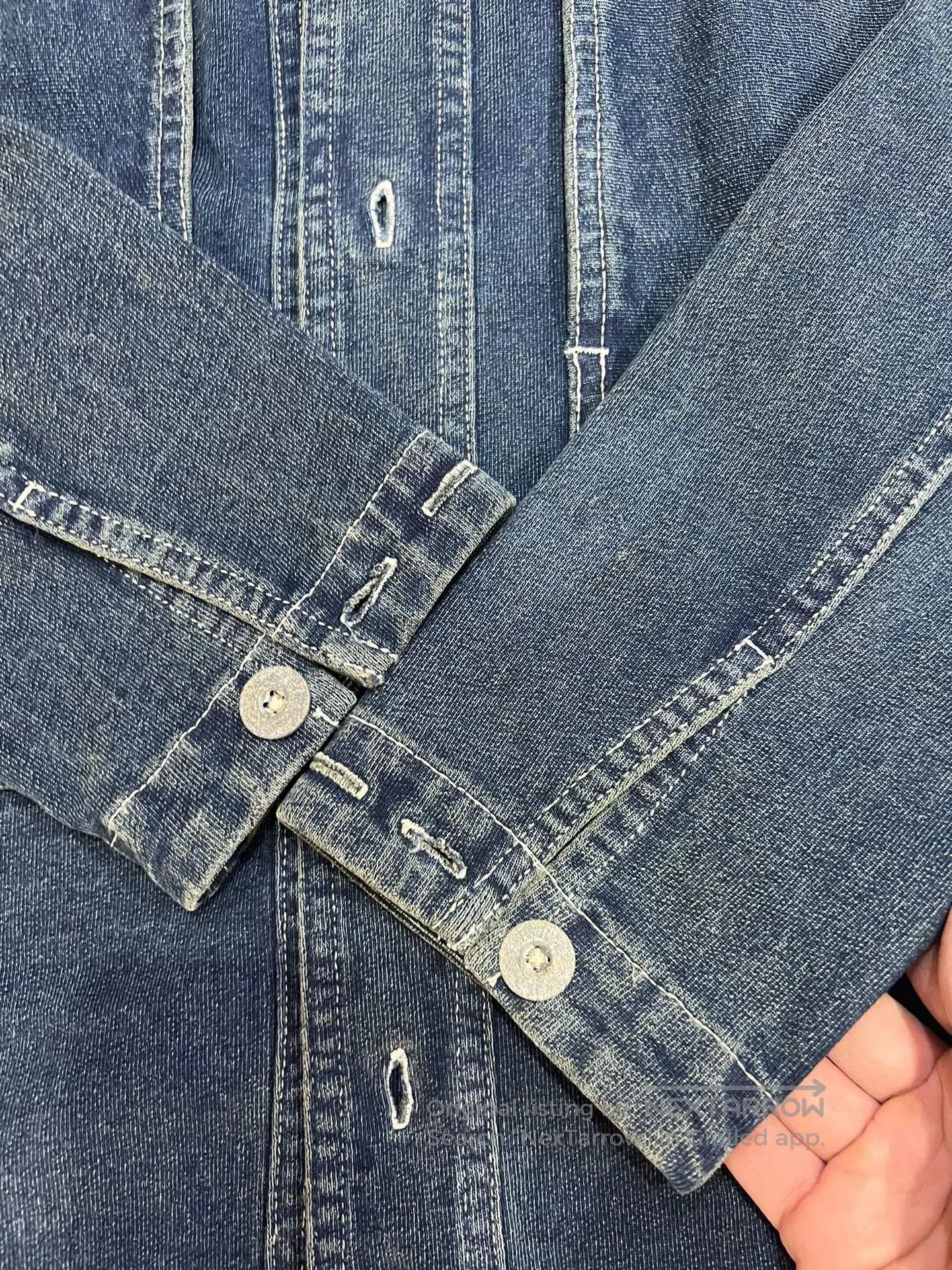 RRL Ralph Lauren RRL Indigo Jersey Deck Jacket. Size US XS / EU 42 / 0 - 3 Thumbnail