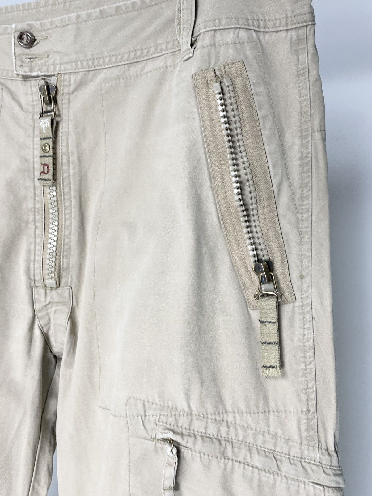 Diesel Diesel Vintage Cargo Faded Distressed Beige Military Pants Size US 32 / EU 48 - 8 Thumbnail