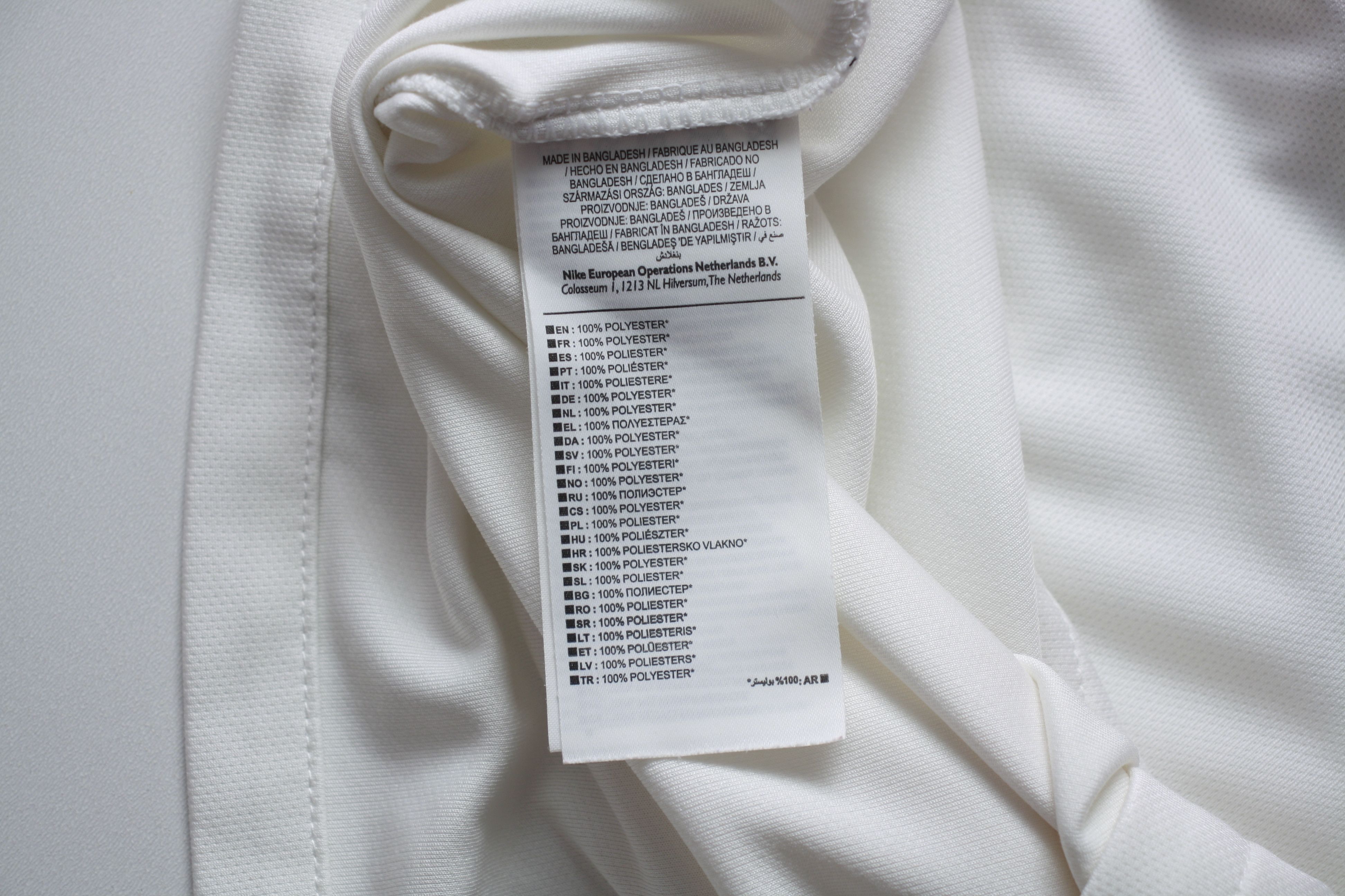 Nike Football Shirt Soccer FC Turkey Away Nike Jersey White UEFA Size US M / EU 48-50 / 2 - 12 Thumbnail