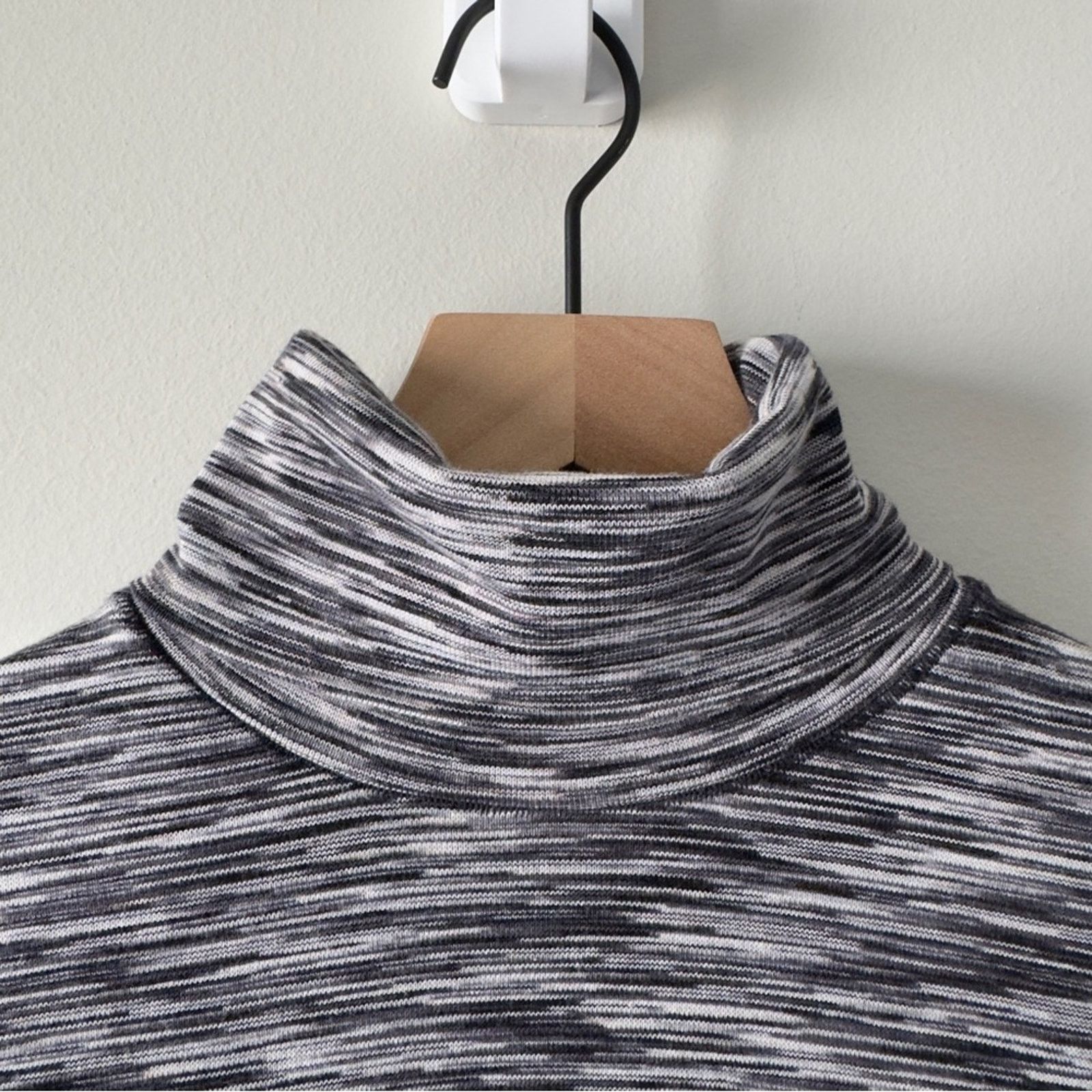 Free People Free People Sunshine Turtleneck Top space dye Black White M Size M / US 6-8 / IT 42-44 - 4 Thumbnail
