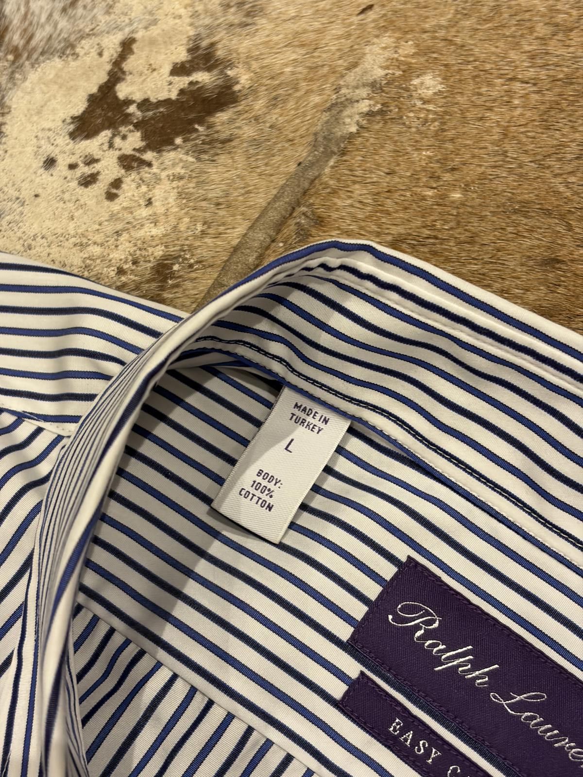 Ralph Lauren Purple Label Ralph Lauren Purple Label Bengal Stripe Shirt Size US L / EU 52-54 / 3 - 3 Thumbnail