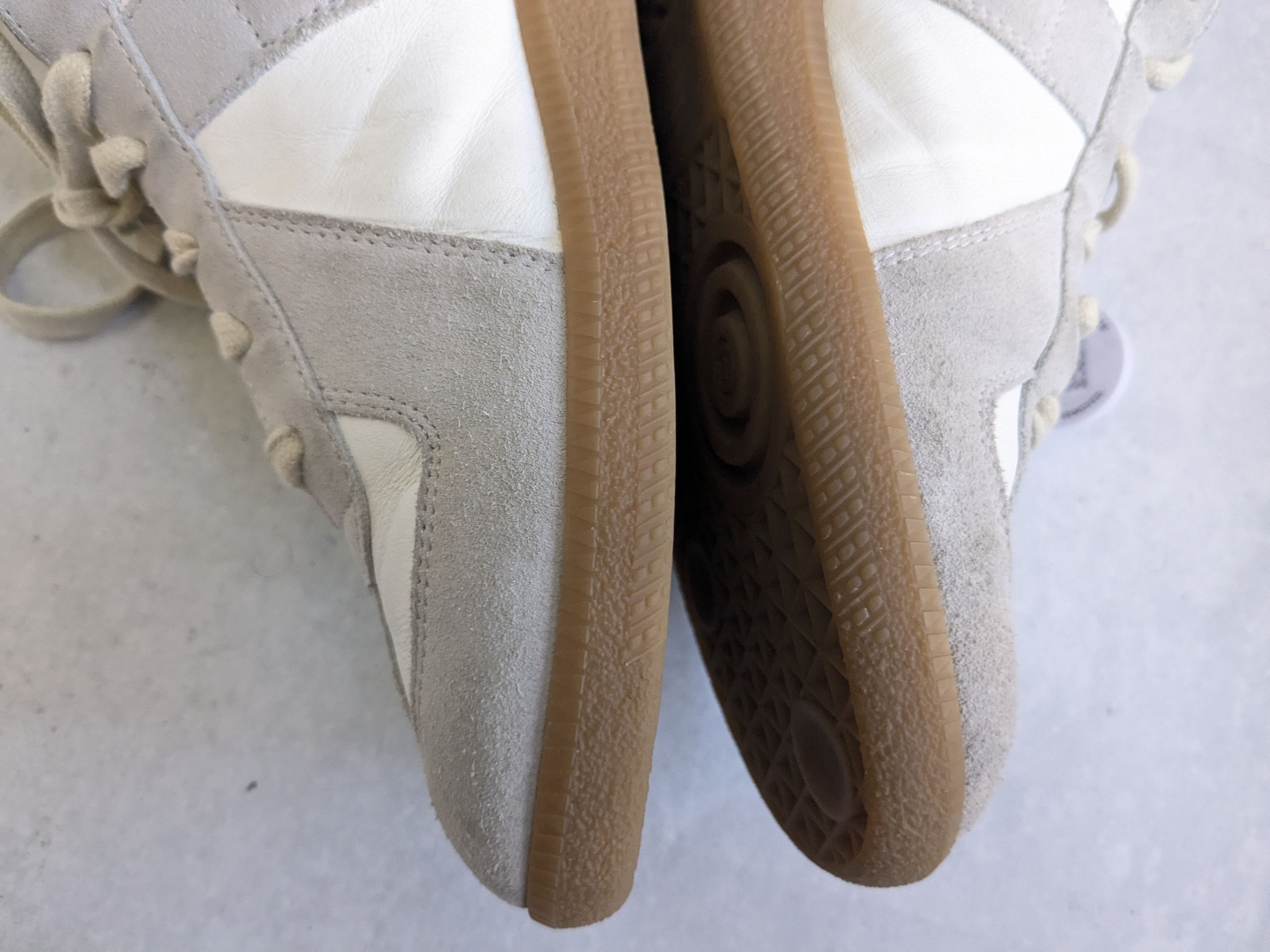 Maison Margiela Maison Margiela GAT Replica Gray White 10.5 43.5 Gum Size US 10.5 / EU 43-44 - 10 Thumbnail