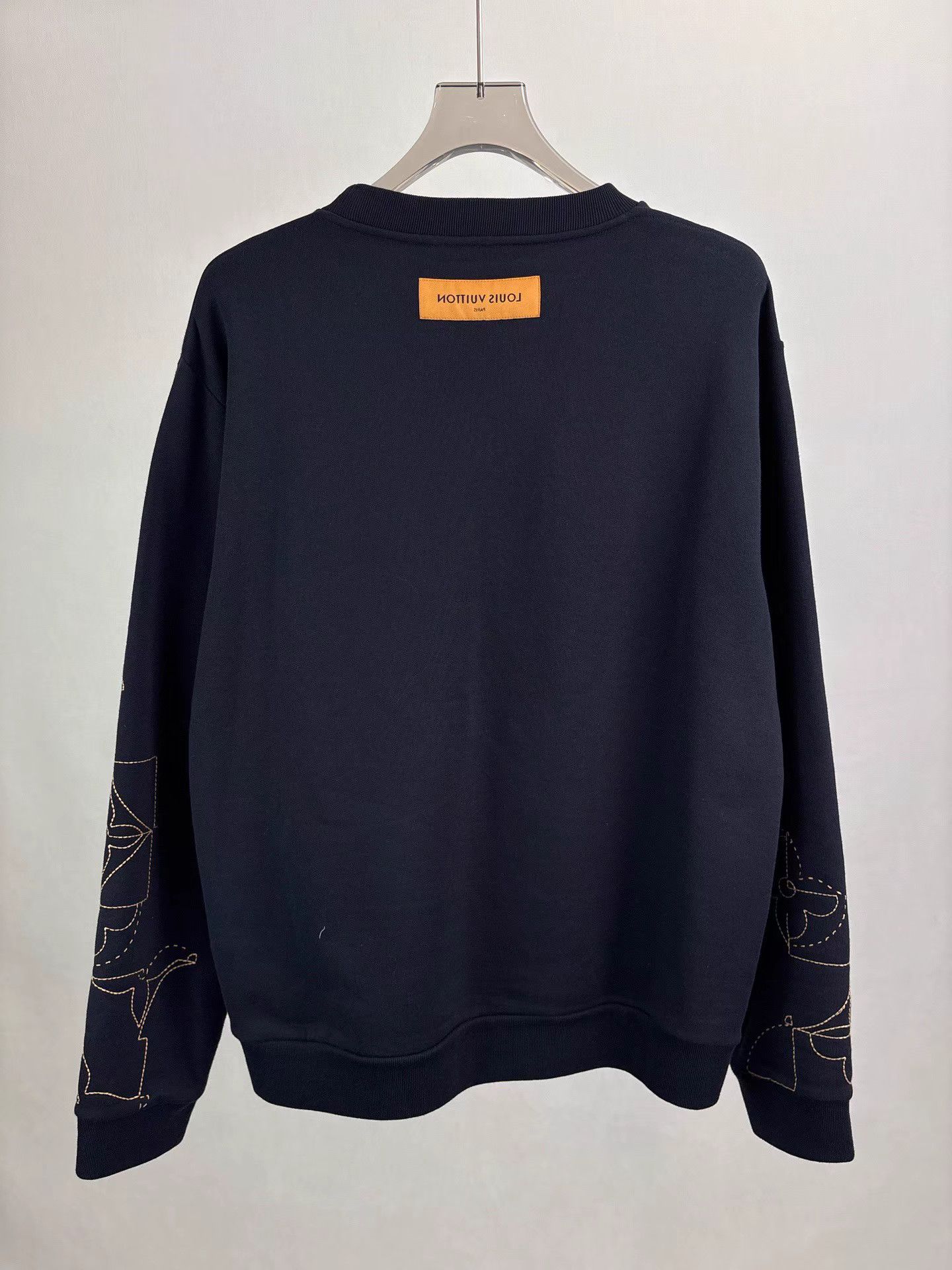 Louis Vuitton LV Note Embroidered Letter Logo Sweatshirt K1 Size US XL / EU 56 / 4 - 2 Thumbnail