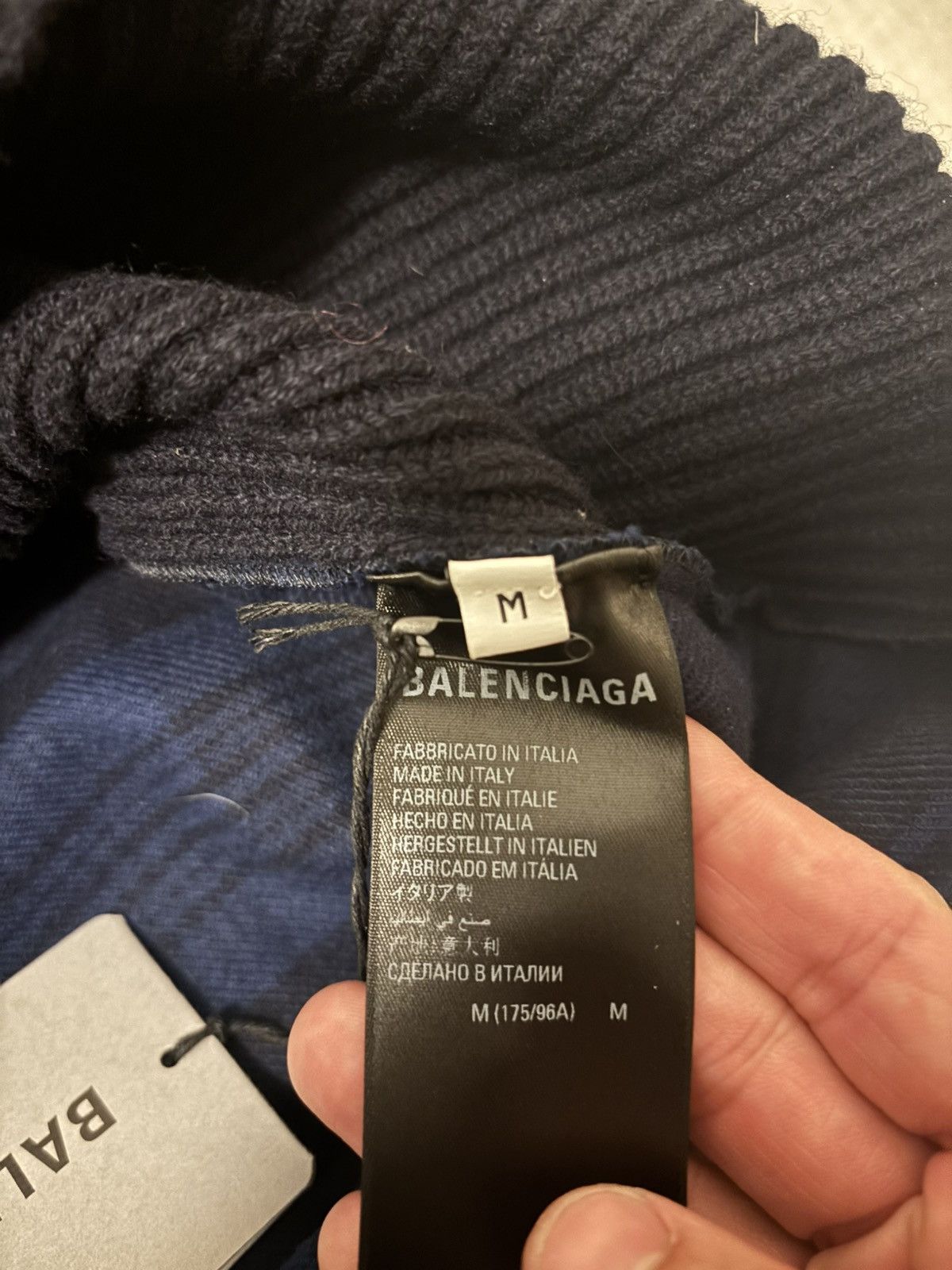 Balenciaga BALENCIAGA HYBRID SWEATER Size US M / EU 48-50 / 2 - 11 Thumbnail