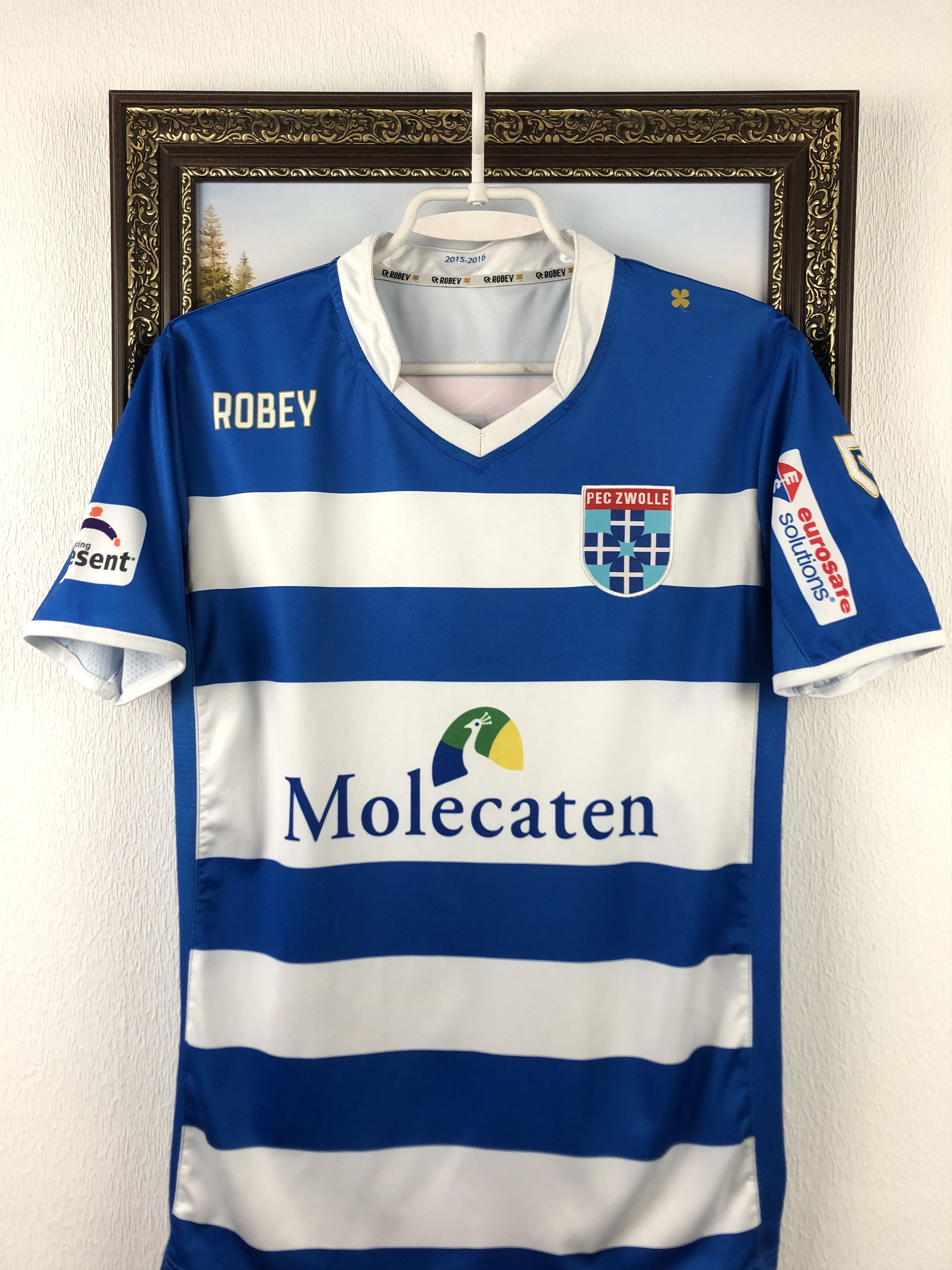 Other Zwolle football shirt 2018 Soccer Mens Jersey Sport Trikot Size US S / EU 44-46 / 1 - 2 Thumbnail