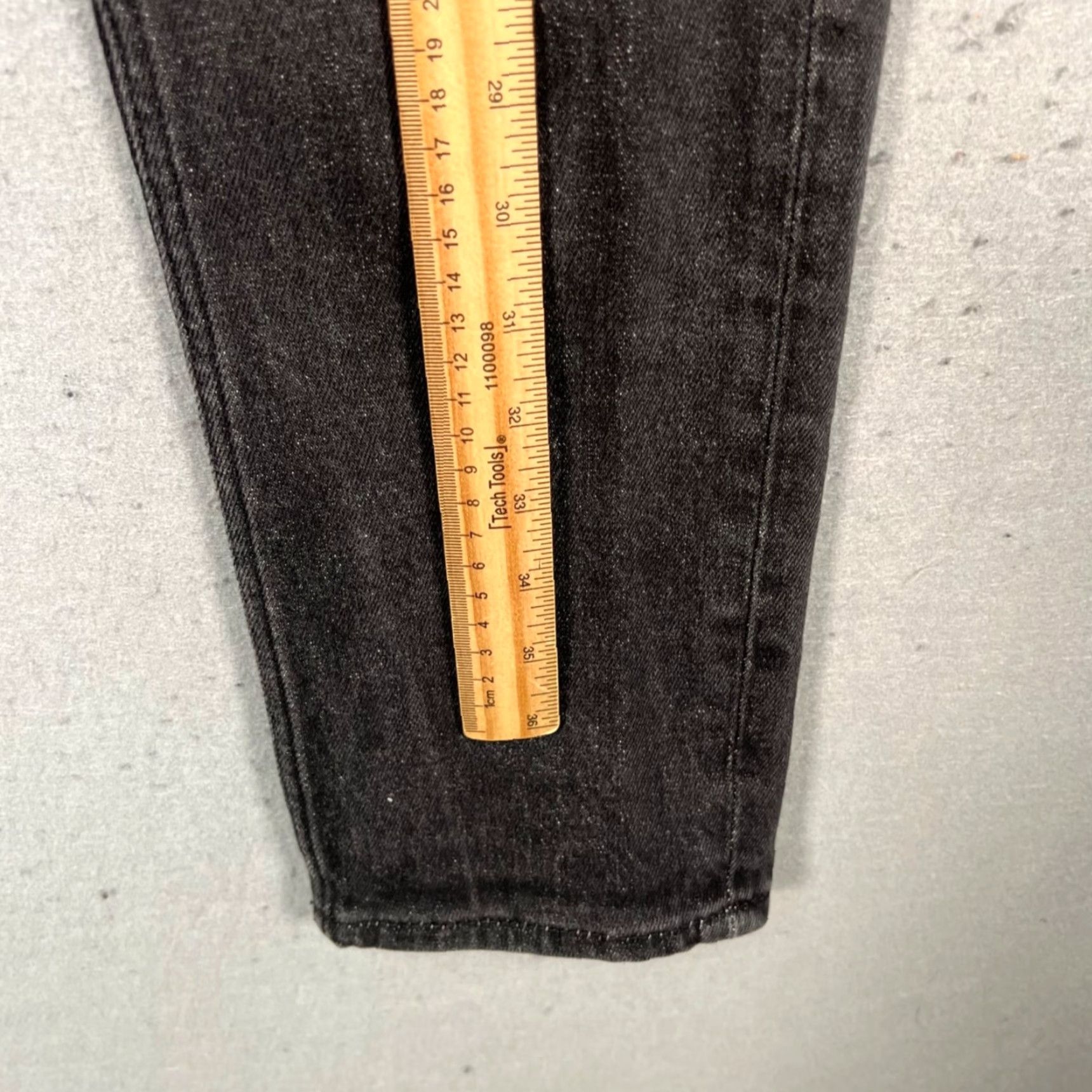 Sandro Sandro Skinny Jeans Sandro Womens Size 29 Black Denim Jeans Skinny 5-Pocket Regular Womens 29 Black Cotton Blend Denim Size 29" - 6 Thumbnail