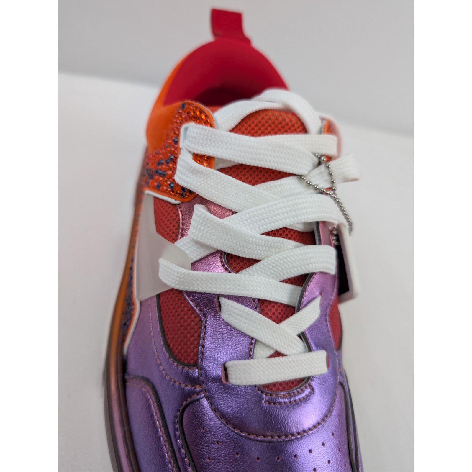 Christian Louboutin o1rshd1 Astroloubi Strass SB Flat Shoe Sneakers Multicolor Size US 9 / EU 42 - 17 Thumbnail