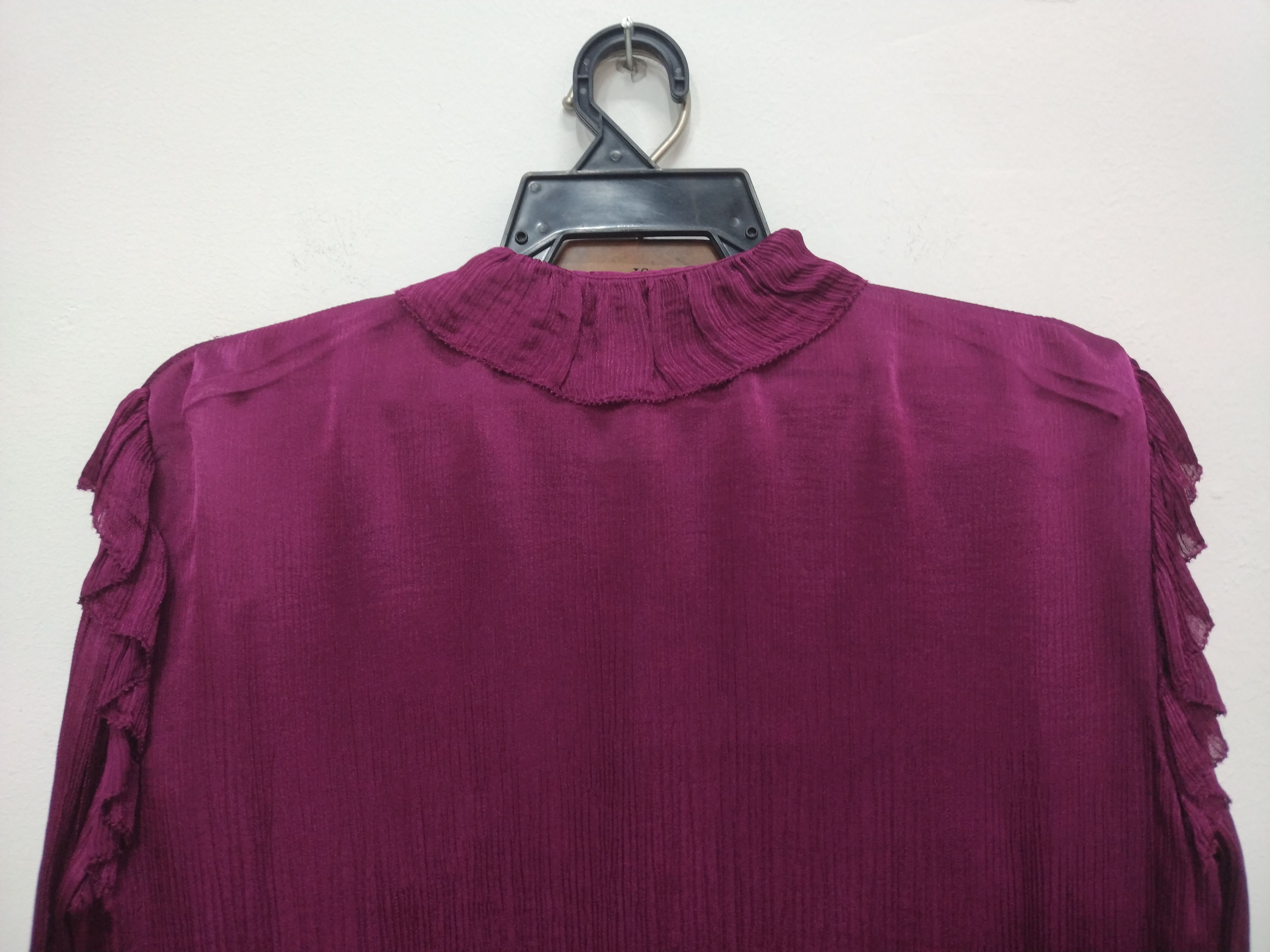 Designer × Massimo Dutti Nice design Mossimo Dutti Viscose Rayon Shirt Size S / US 4 / IT 40 - 17 Thumbnail