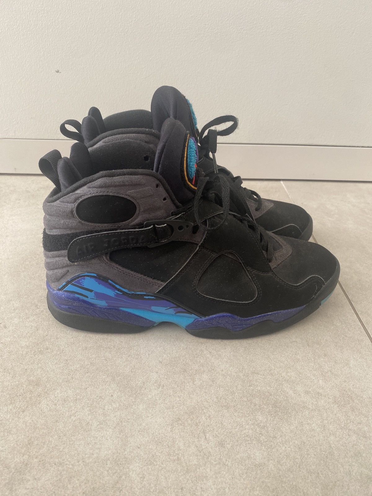Jordan Brand × Nike Air Jordan 8 Retro (Aqua) Size US 9 / EU 42 - 2 Thumbnail