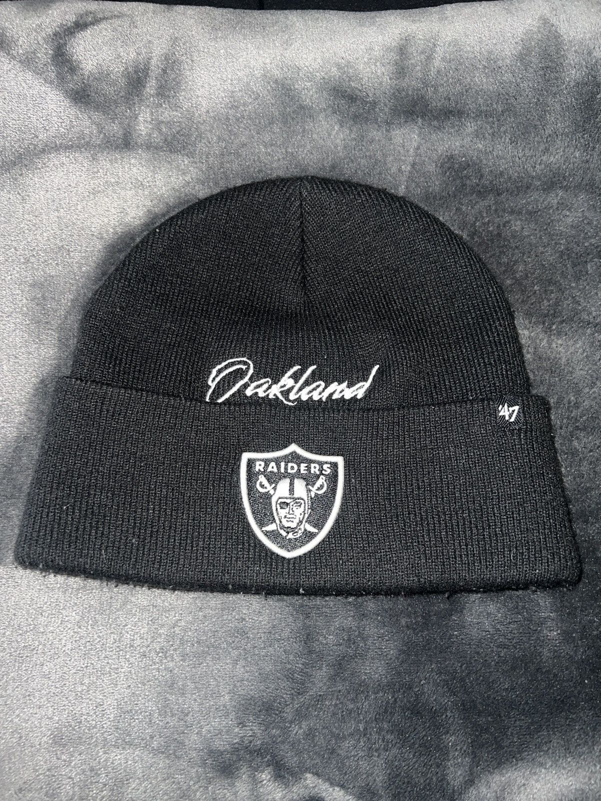 47 Brand × NFL × Vintage Oakland Raiders Beanie Size ONE SIZE - 1 Preview