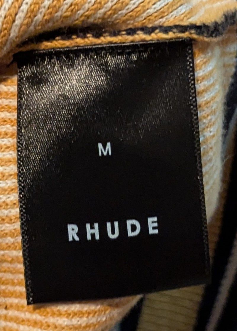 Rhude RHUDE Eagle Souvenir Wool/Cashmere Sweater Black Medium Size US M / EU 48-50 / 2 - 7 Thumbnail