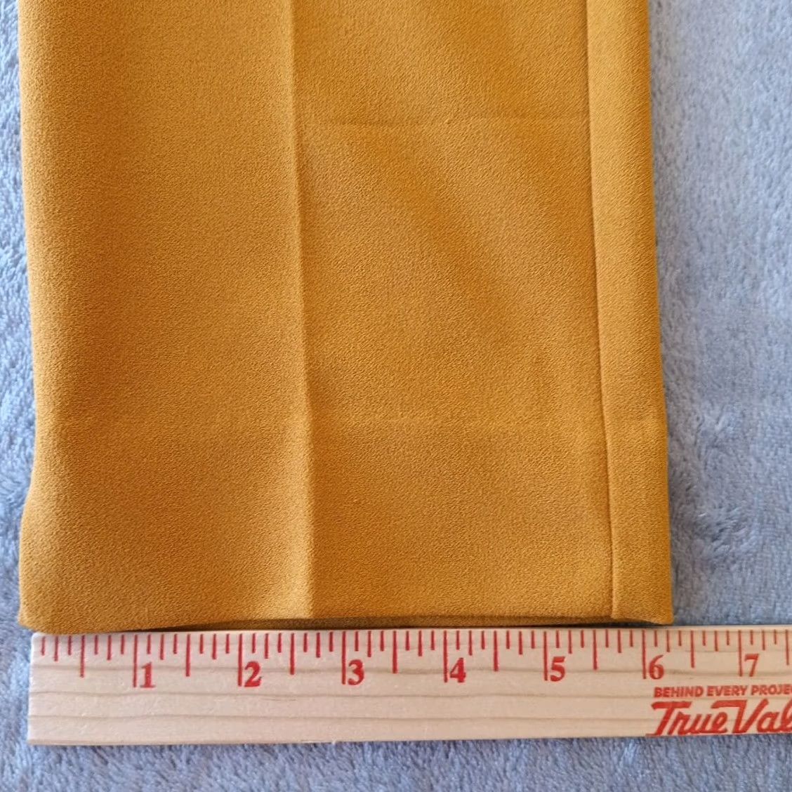 Vintage NYCC Ankle Pants Womens Gold Pull On Stretch Mid Rise 32x28.5 Size 6 Size 28" / US 6 / IT 42 - 6 Thumbnail