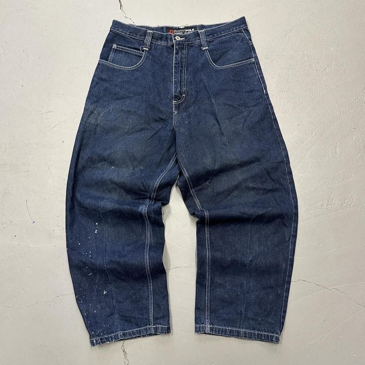 Southpole Y2K Southpole Red Tab Baggy Blue Jeans 34 x 28 Size US 34 / EU 50 - 2 Thumbnail