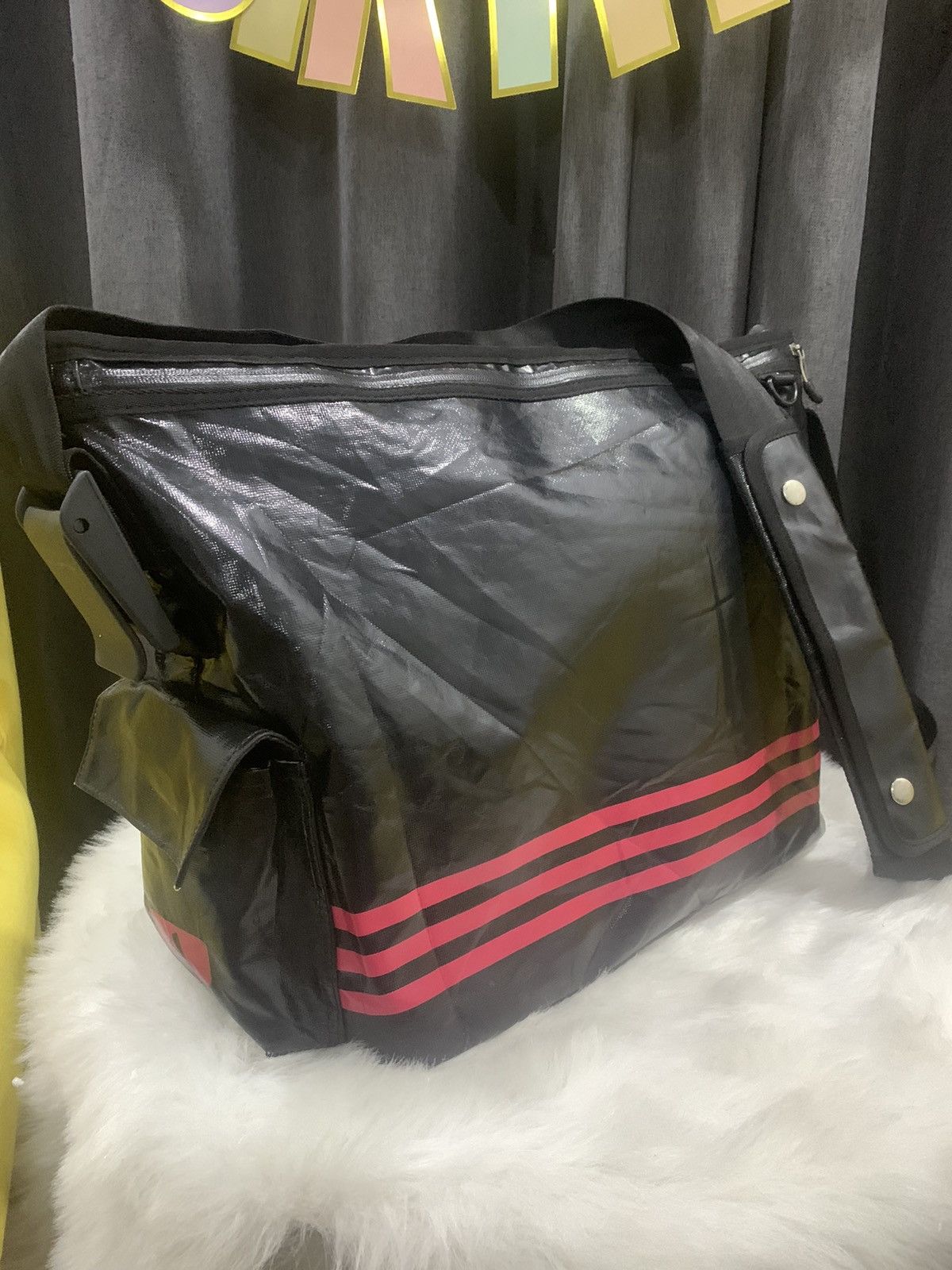 Adidas RARE!! Shoulder Bad ADIDAS Big Size Size ONE SIZE - 1 Thumbnail