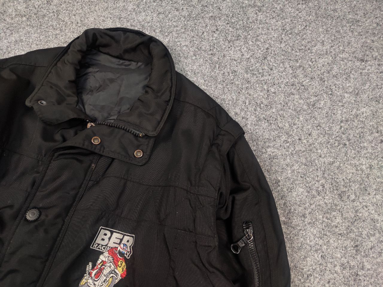 Vintage Vintage 90's Kevin Schwantz Ber Racing Italy Zip Vest Jacket Size US L / EU 52-54 / 3 - 4 Thumbnail