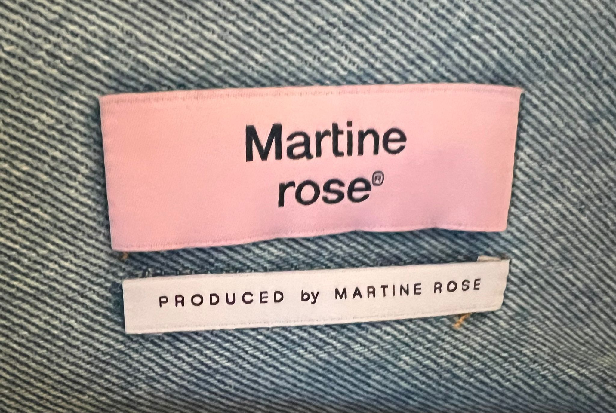 Martine Rose Denim shirt with retro airbrush on reverse Size US XL / EU 56 / 4 - 3 Thumbnail