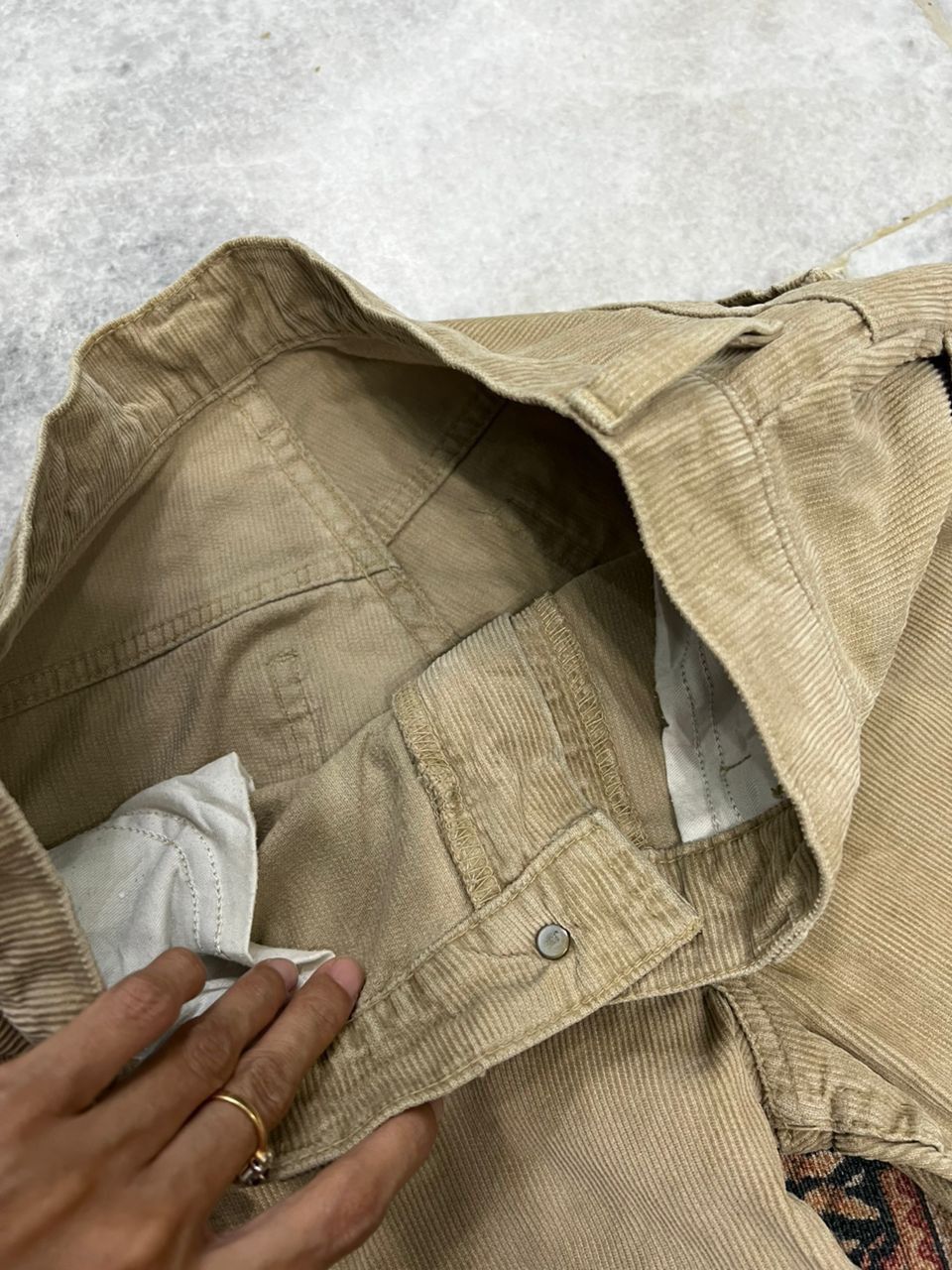 Levi's × Vintage Vintage 1990’s Levis 646 Corduroy Pants Size US 31 - 7 Thumbnail