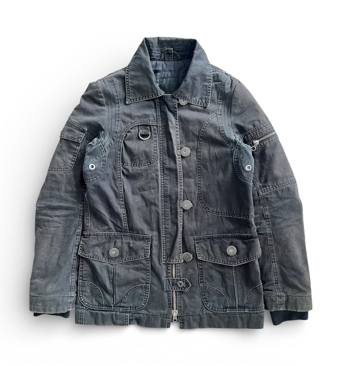 Hysteric Glamour Vintage 90s Hysteric Glamour Military Field Jacket Size US M / EU 48-50 / 2 - 1 Thumbnail