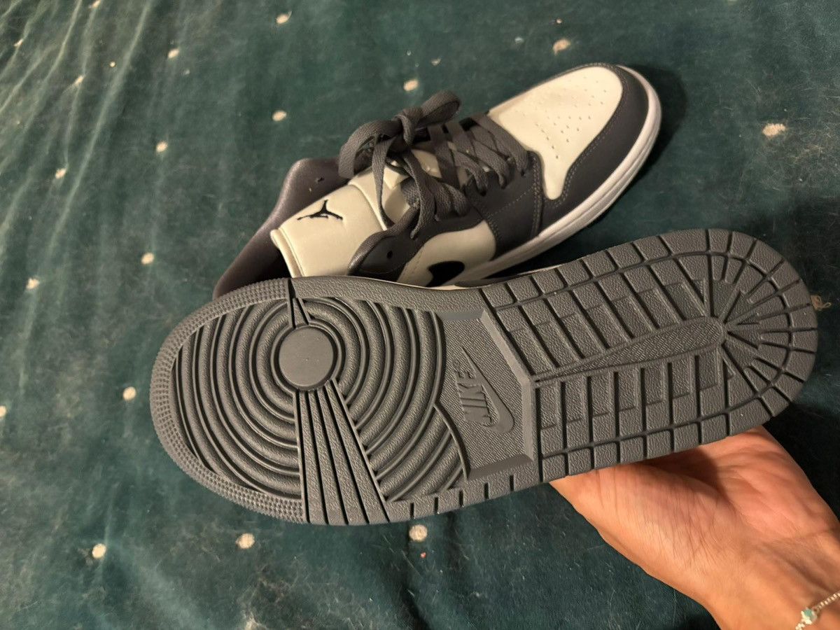Nike Air Jordan 1 Low Dark Grey DC-0774-102 Size US 10.5 / IT 40.5 - 5 Thumbnail