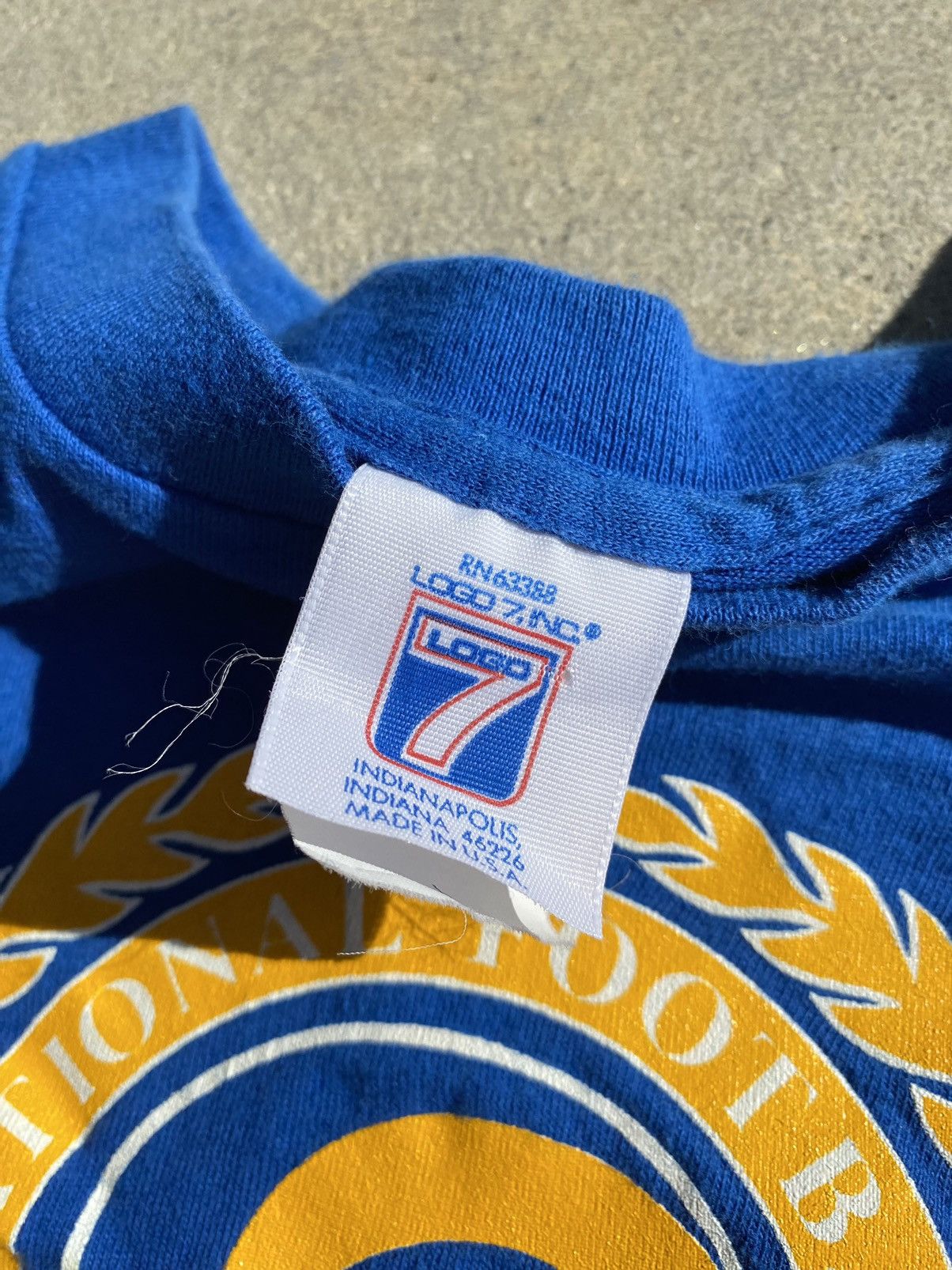 Logo 7 × NFL × Vintage VINTAGE Los Angeles Rams Tee Size US M / EU 48-50 / 2 - 5 Thumbnail
