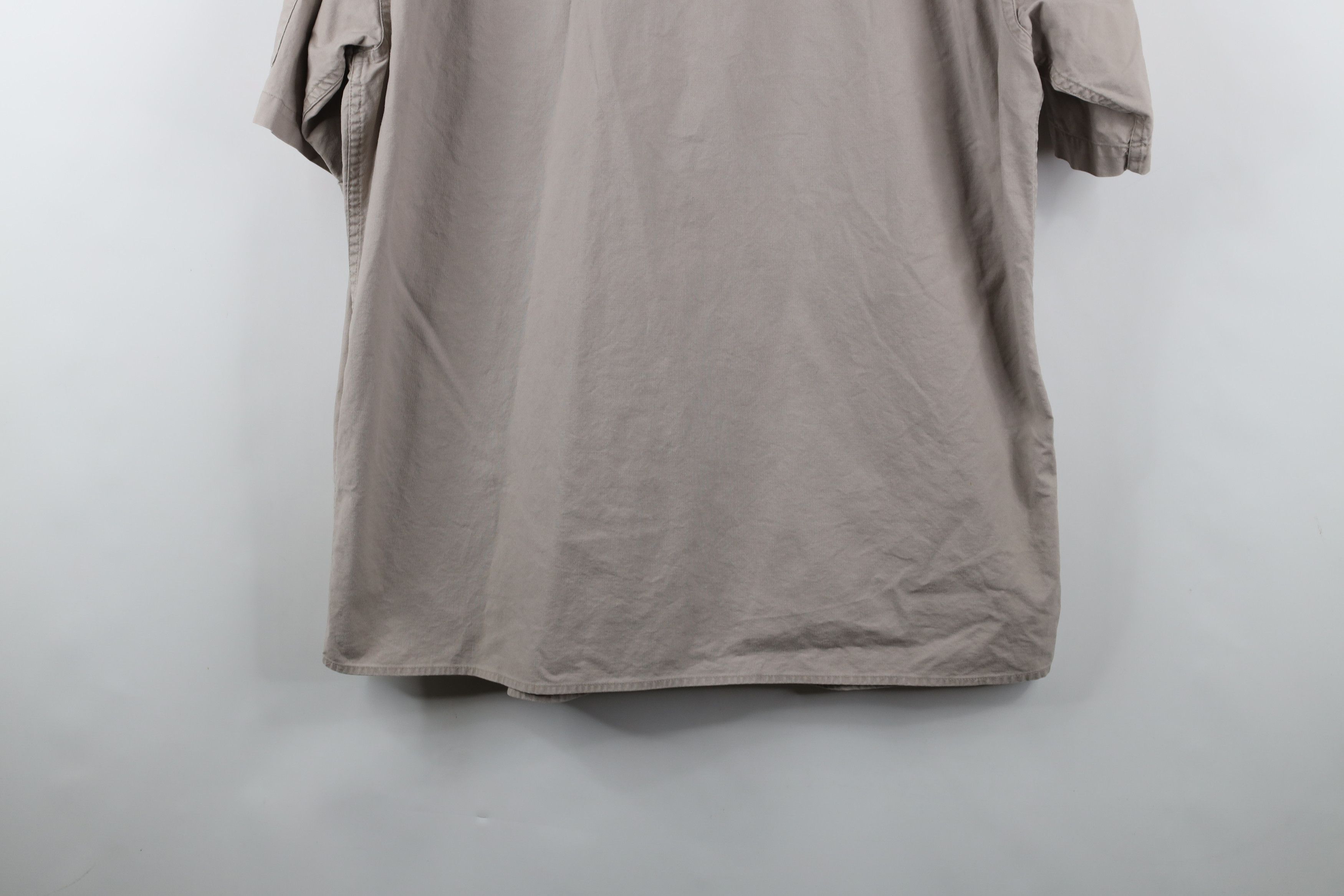 Cabelas × Vintage Vintage Cabelas Faded Safari Bush Short Sleeve Button Shirt Size US L / EU 52-54 / 3 - 13 Thumbnail