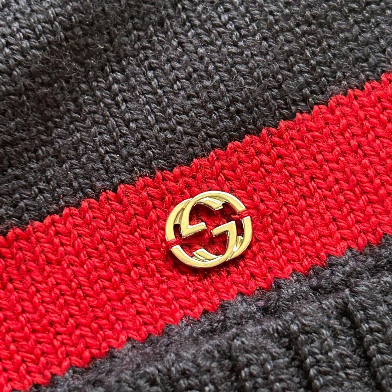 Gucci GUCCI WOOL BEAMIE HAT / CAP NEW 494598 sizeM Size ONE SIZE - 2 Thumbnail