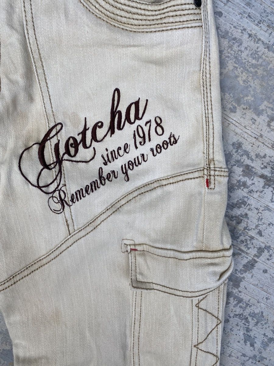 Gotcha Vintage Gotcha Surfwear Spellout Woven Crago Pant Size US 33 - 7 Thumbnail