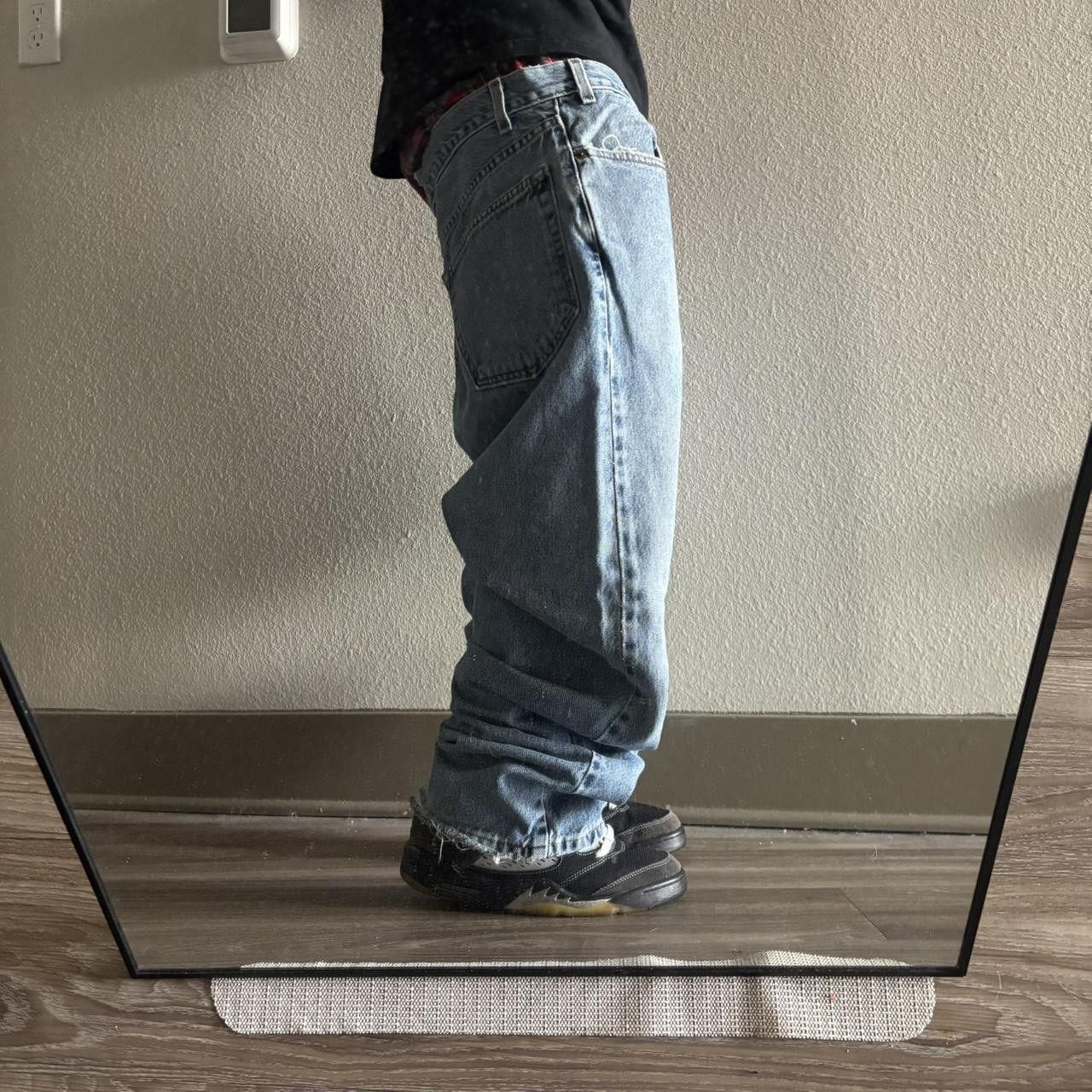 Levi's Crazy Vintage Y2K/2000s Baggy Levis Medium Wash Denim Jeans! 38x30 Size US 38 / EU 54 - 2 Thumbnail