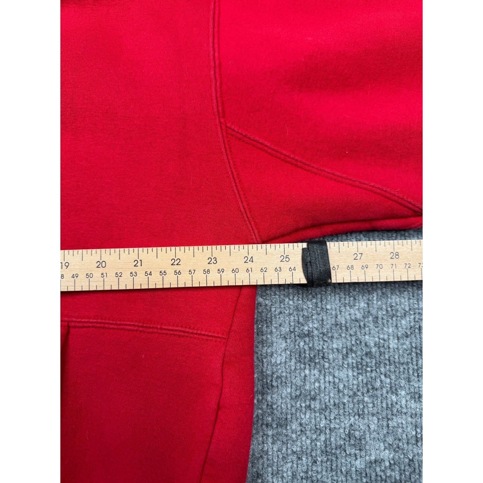JNCO Vtg JNCO Jeans Red Hoodie XXL 85 Crown Logo Made in Russia Size US XXL / EU 58 / 5 - 10 Thumbnail