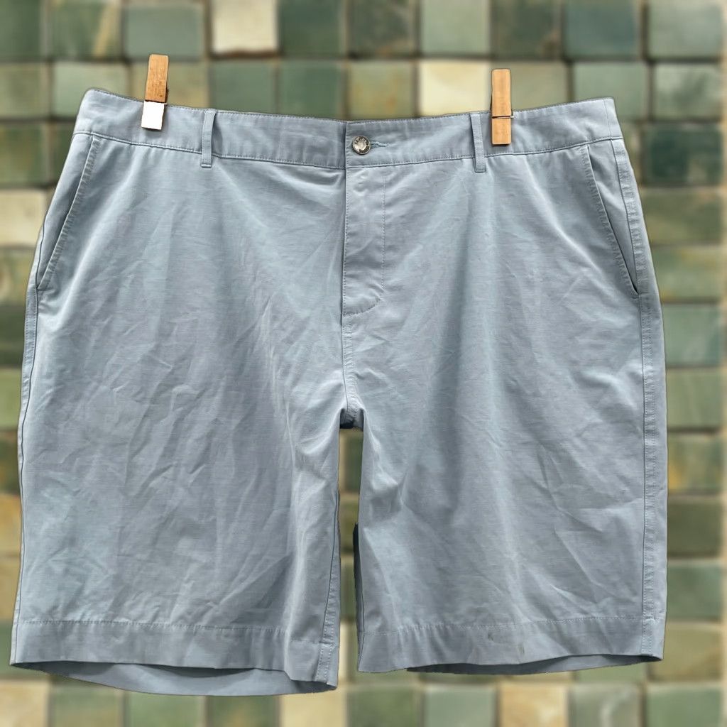 Faherty Faherty All Day Shorts Men 40x8* Blue Chino Preppy Outdoor Golf Performance Surf Shirt Size US 40 / EU 56 - 1 Thumbnail